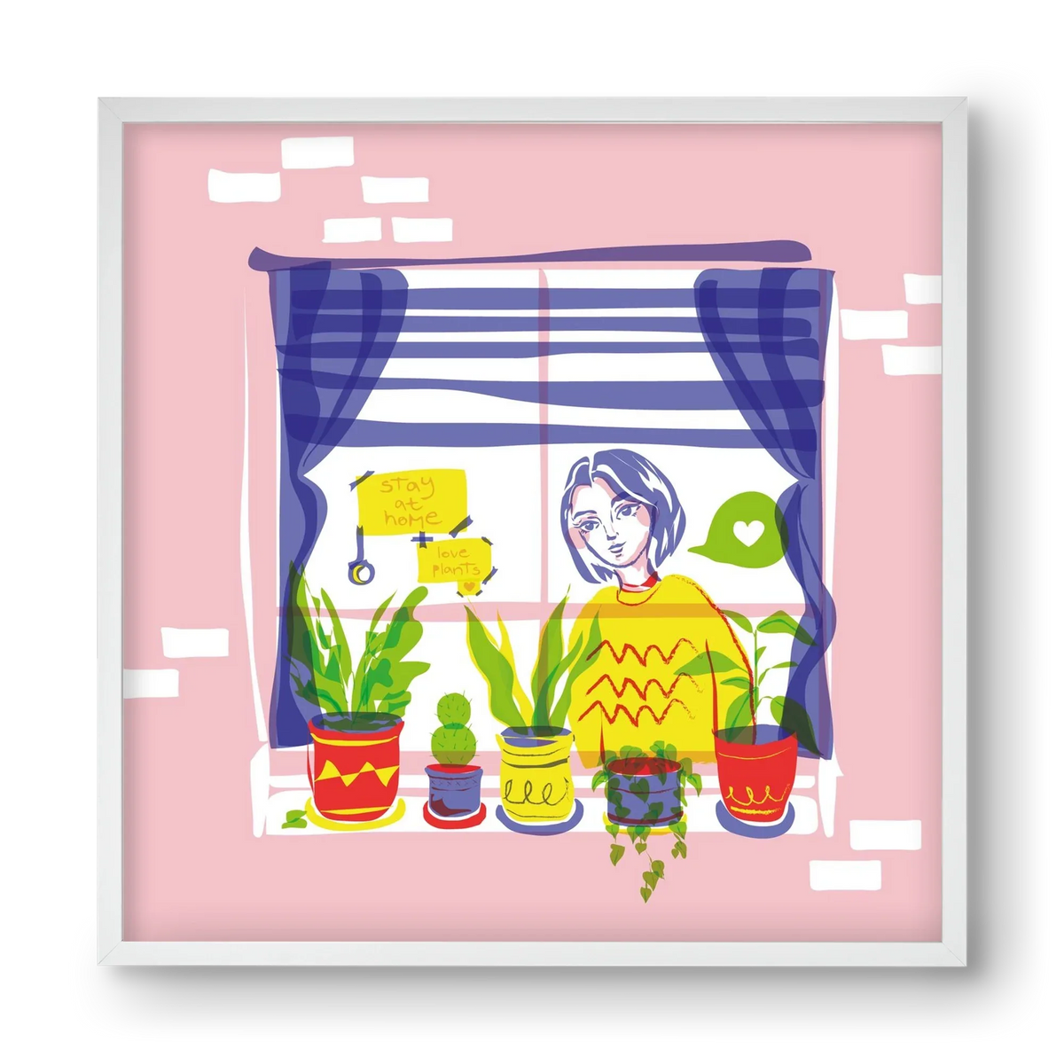 STAY AT HOME & LOVE YOUR PLANTS - artbridge