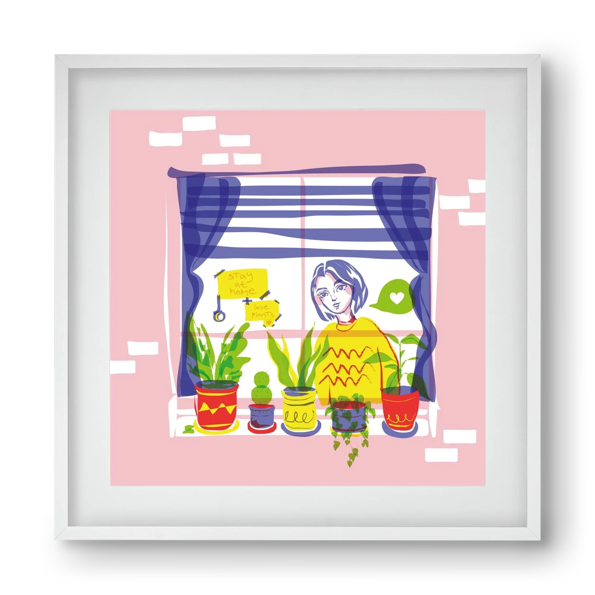 STAY AT HOME & LOVE YOUR PLANTS - artbridge