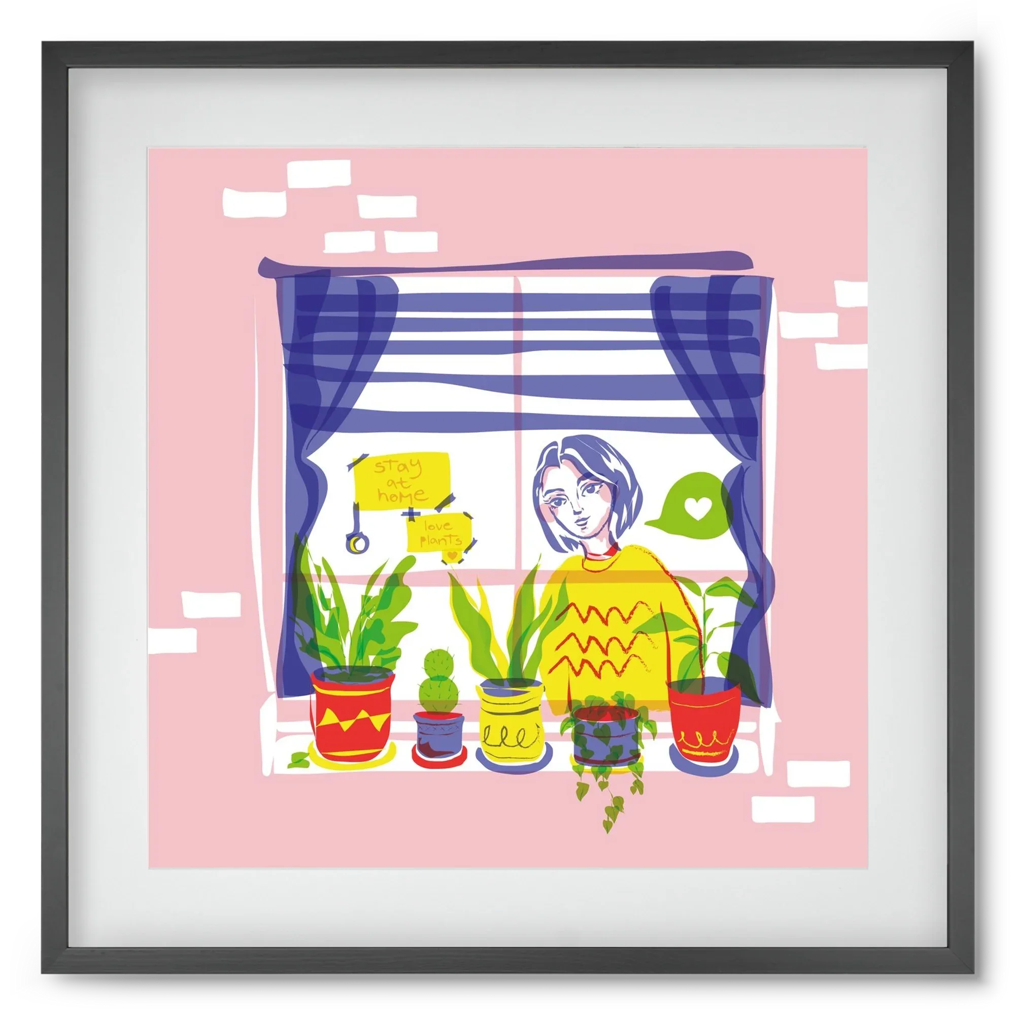 STAY AT HOME & LOVE YOUR PLANTS - artbridge