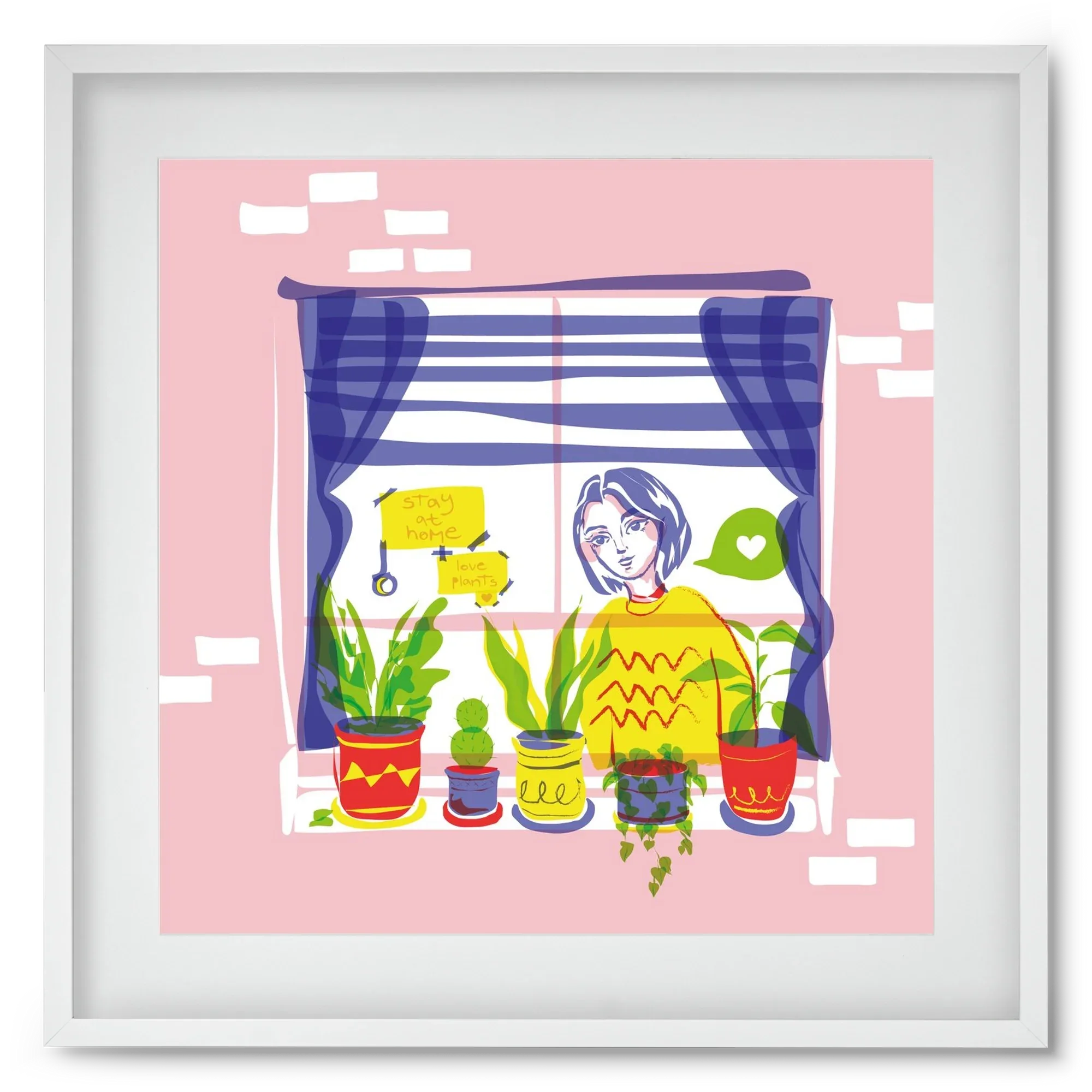 STAY AT HOME & LOVE YOUR PLANTS - artbridge