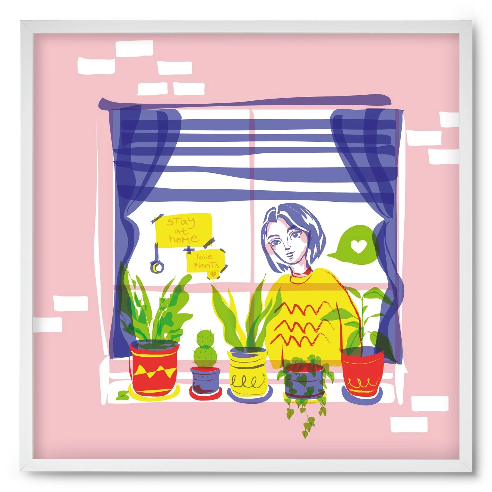 STAY AT HOME & LOVE YOUR PLANTS - artbridge