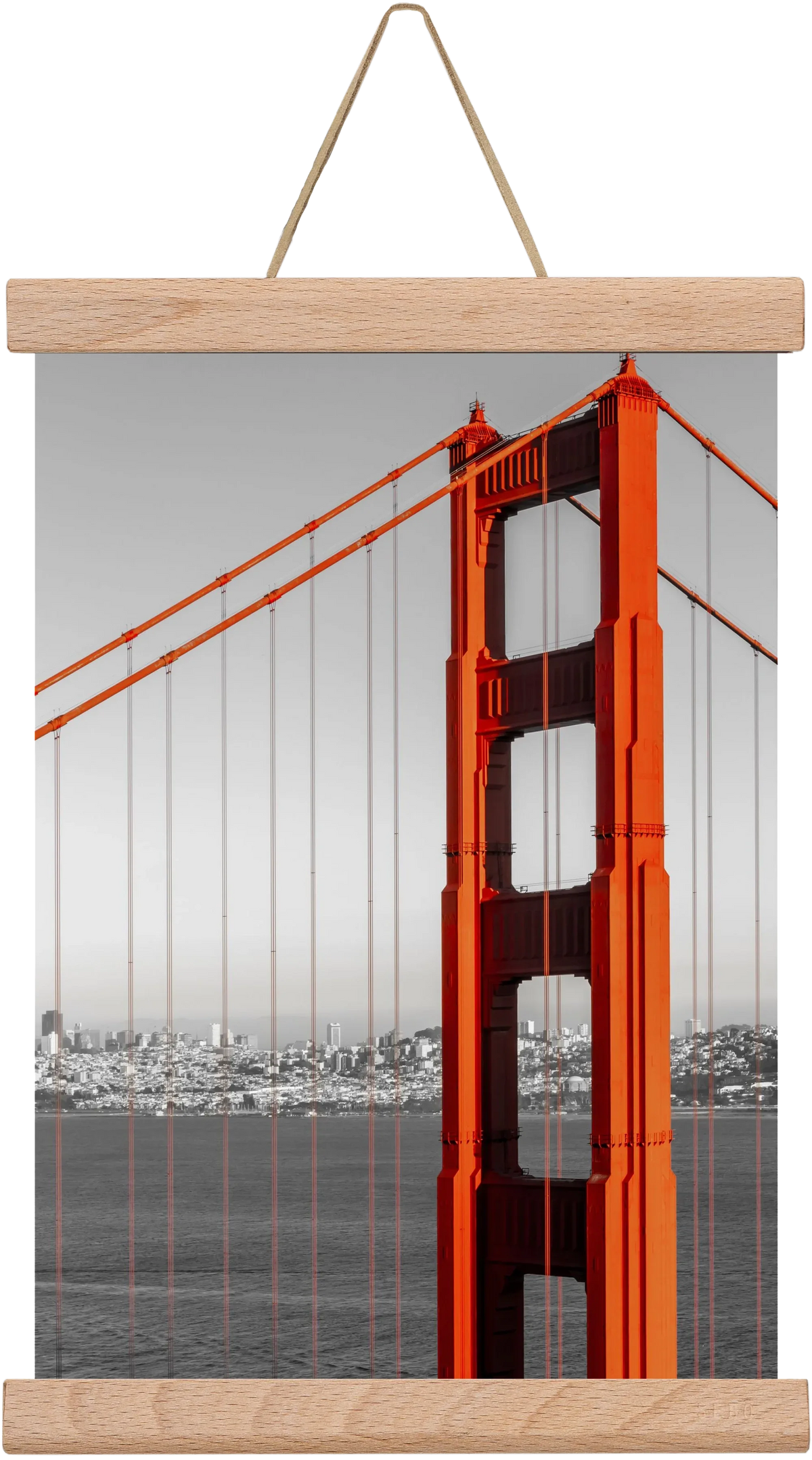 SAN FRANCISCO Golden Gate Bridge | color pop - artbridge