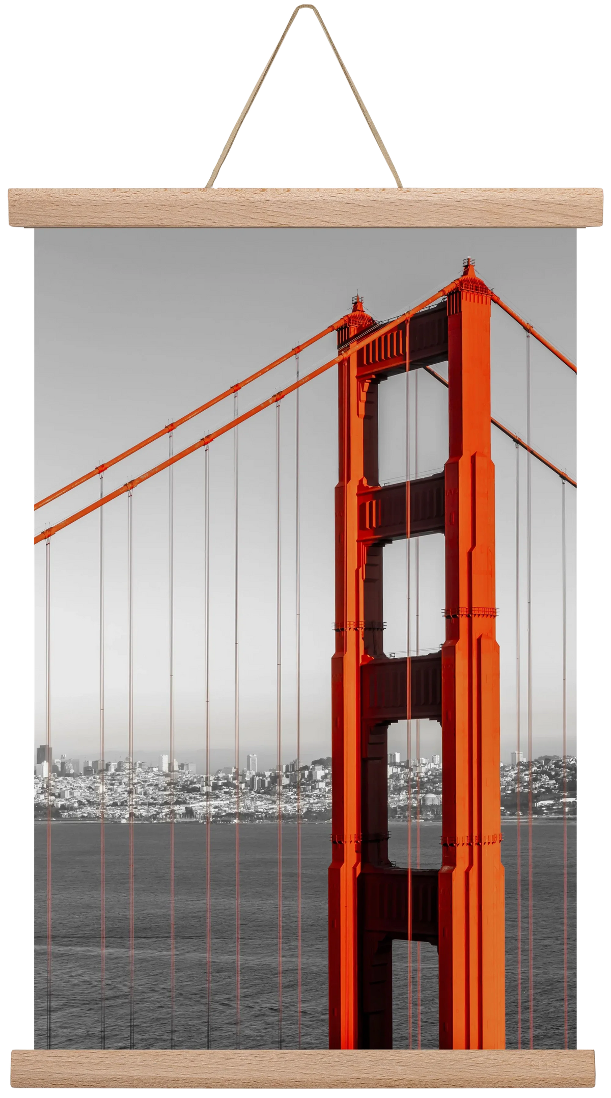 SAN FRANCISCO Golden Gate Bridge | color pop - artbridge