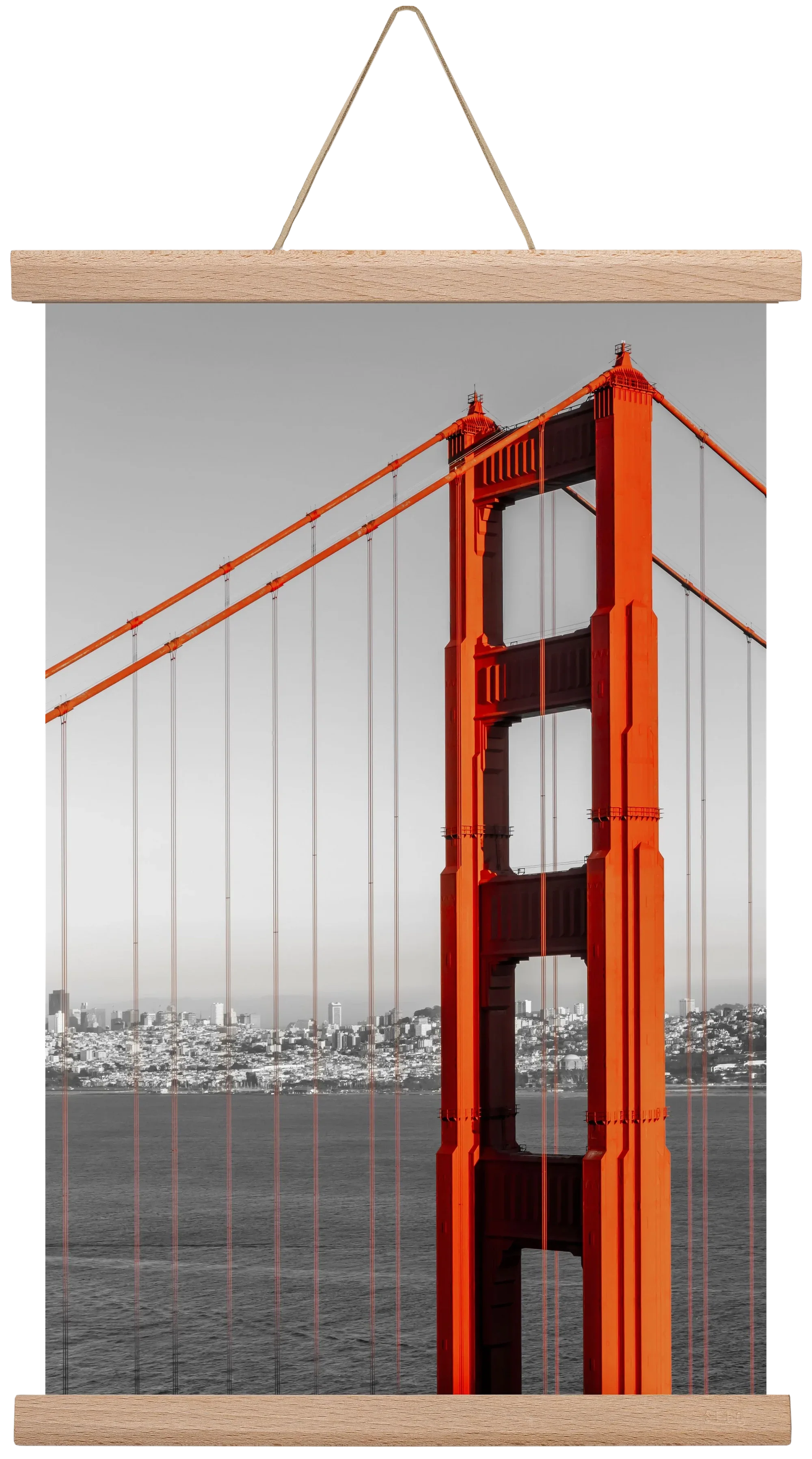 SAN FRANCISCO Golden Gate Bridge | color pop - artbridge