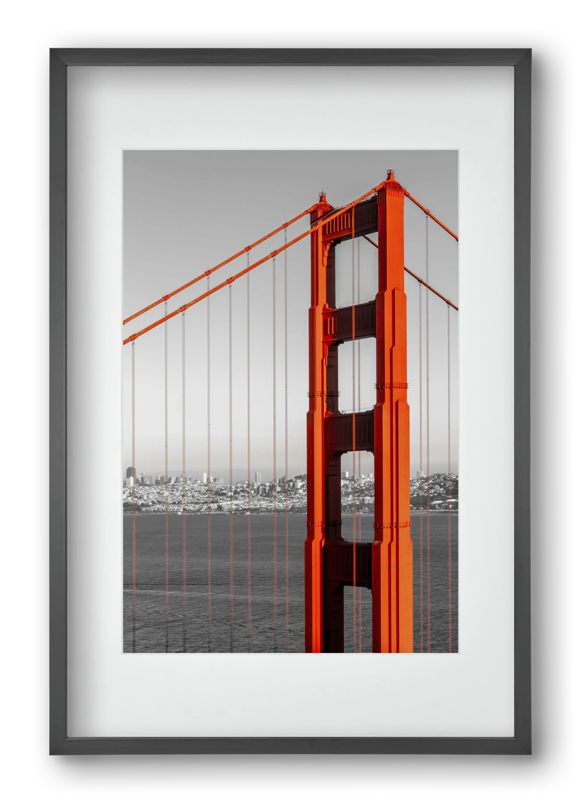 SAN FRANCISCO Golden Gate Bridge | color pop - artbridge