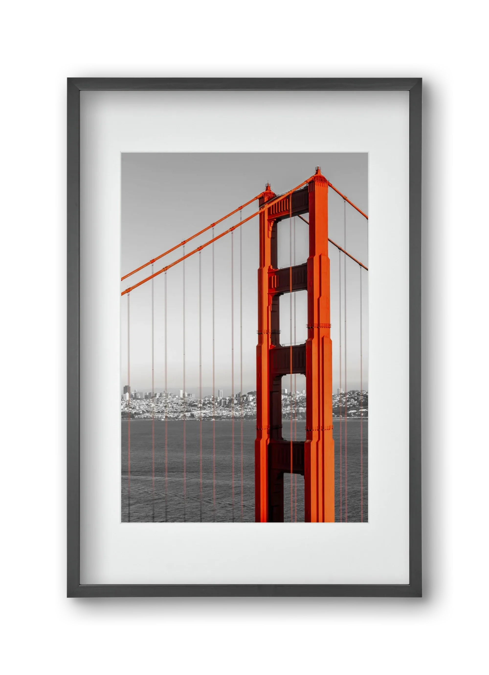SAN FRANCISCO Golden Gate Bridge | color pop - artbridge