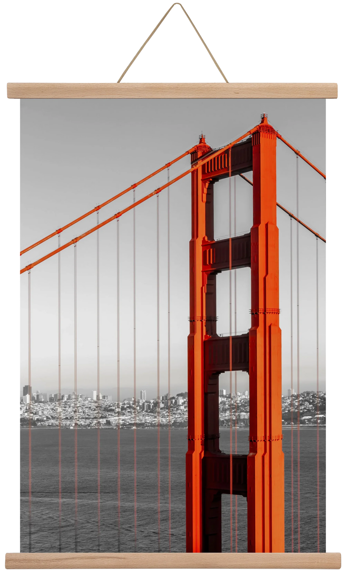 SAN FRANCISCO Golden Gate Bridge | color pop - artbridge