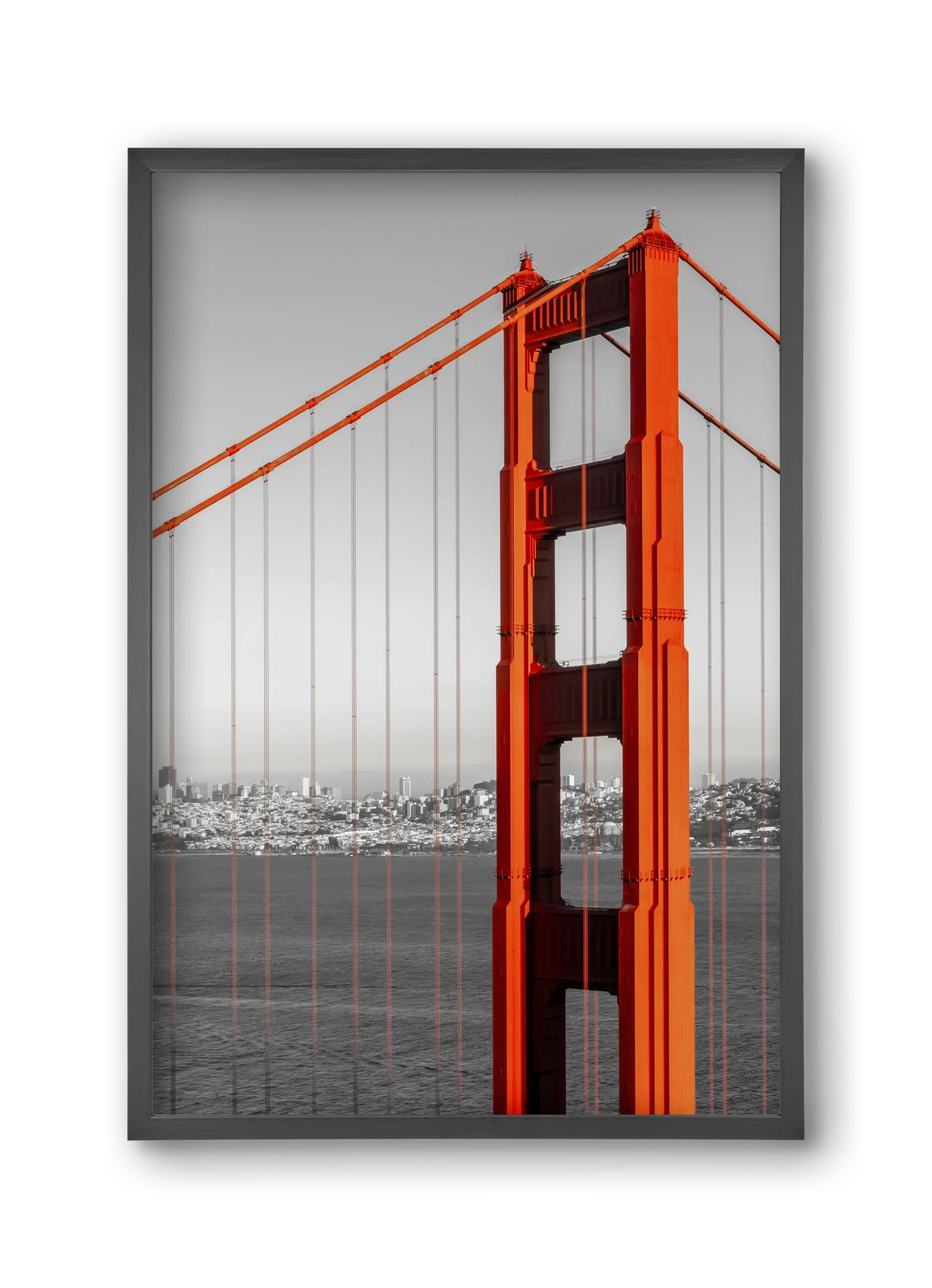 SAN FRANCISCO Golden Gate Bridge | color pop - artbridge