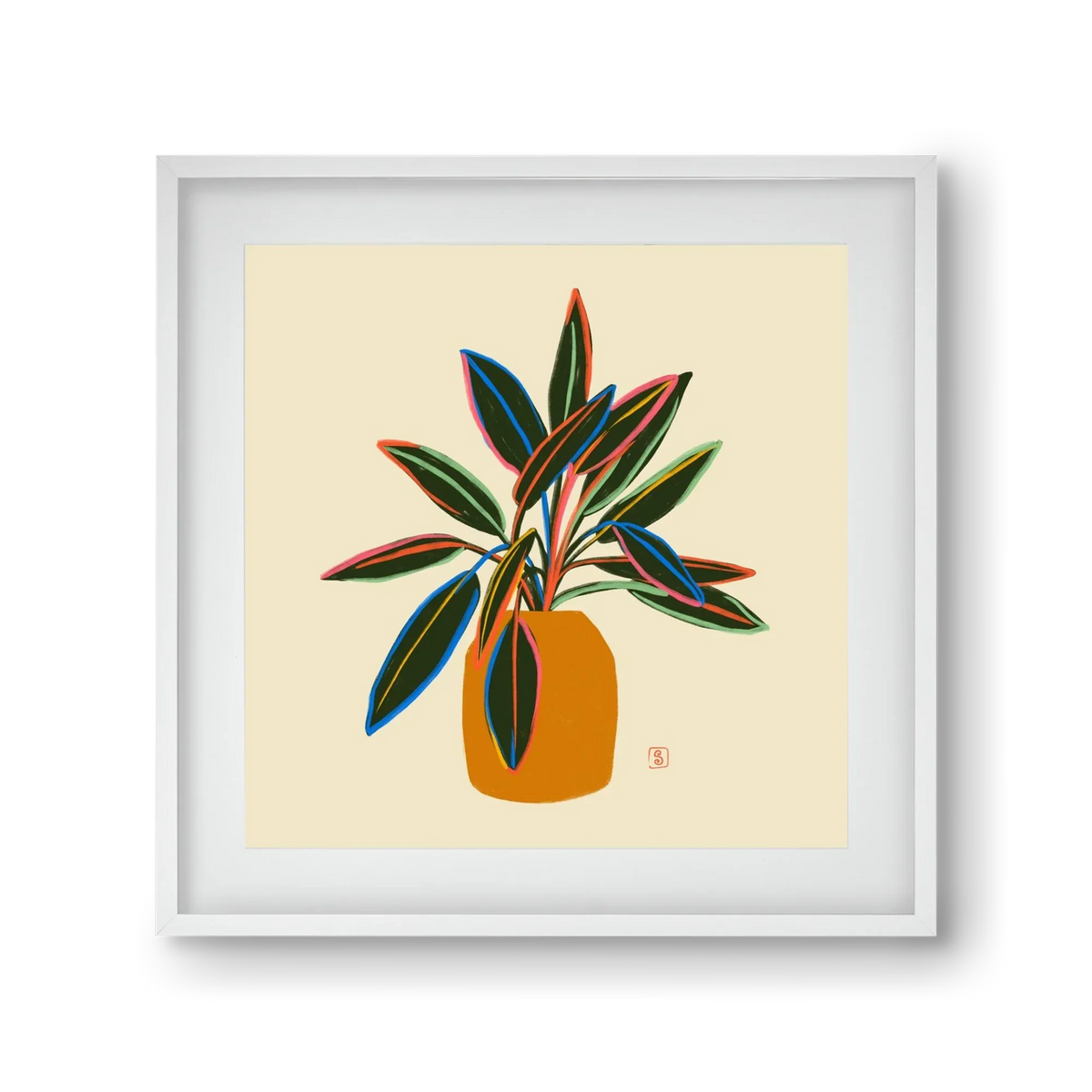 PLANT WITH COLOURFUL LEAVES - artbridge