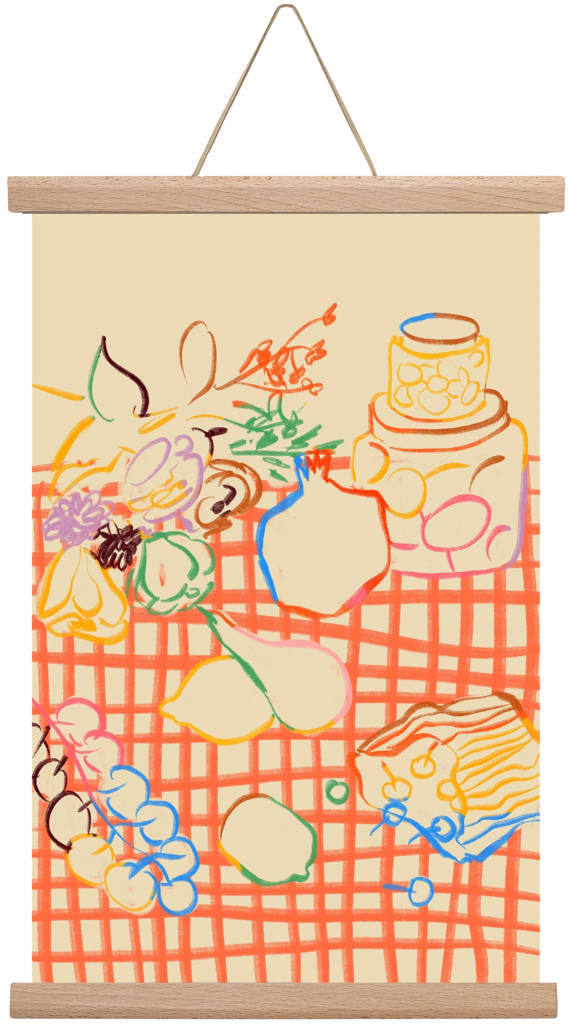 SUMMER FRUIT STILL LIFE - artbridge