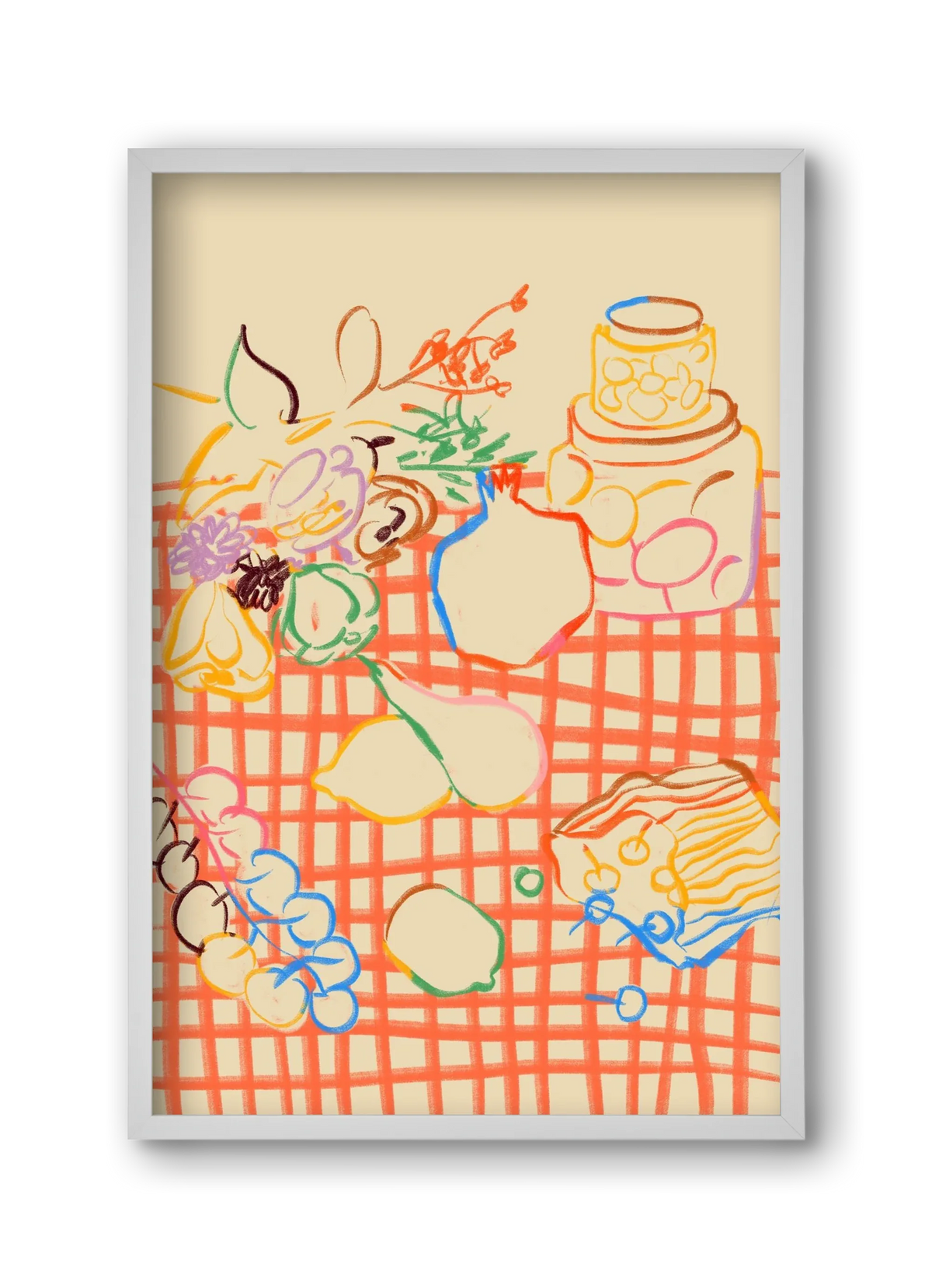 SUMMER FRUIT STILL LIFE - artbridge