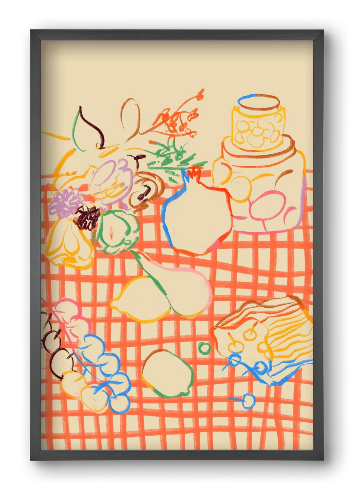 SUMMER FRUIT STILL LIFE - artbridge