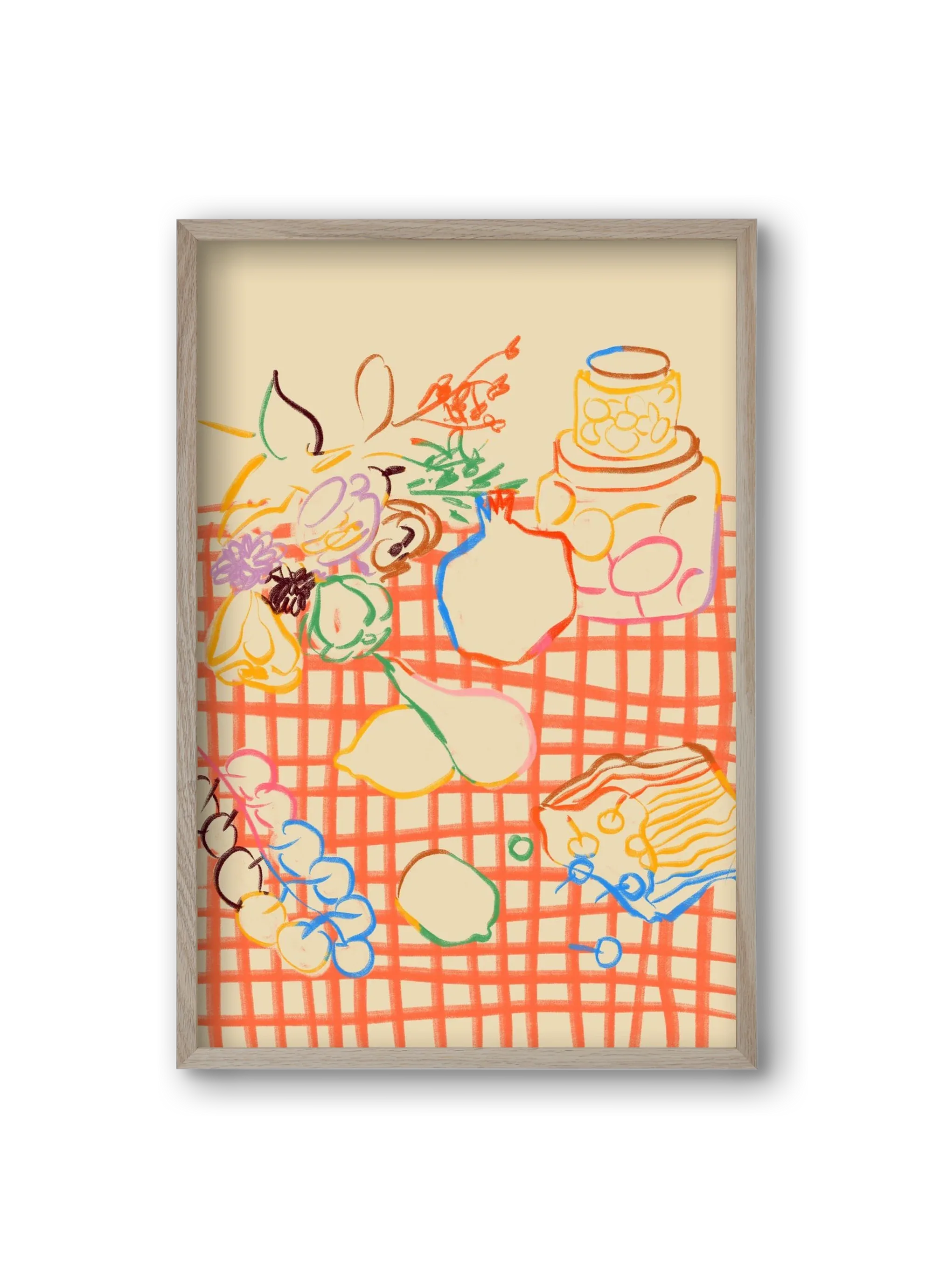 SUMMER FRUIT STILL LIFE - artbridge