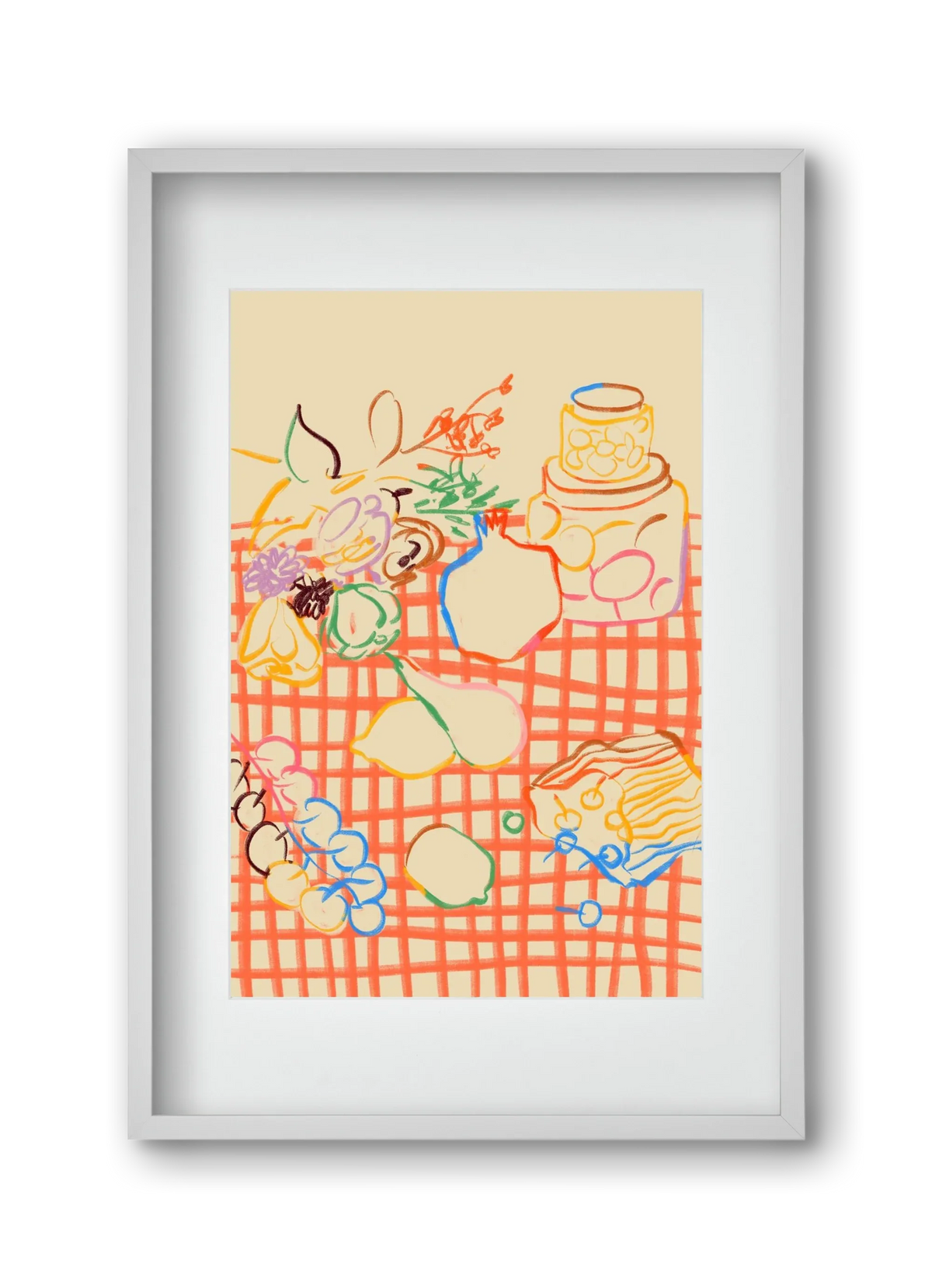 SUMMER FRUIT STILL LIFE - artbridge