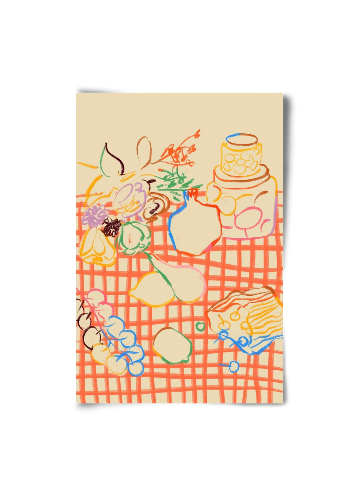 SUMMER FRUIT STILL LIFE - artbridge