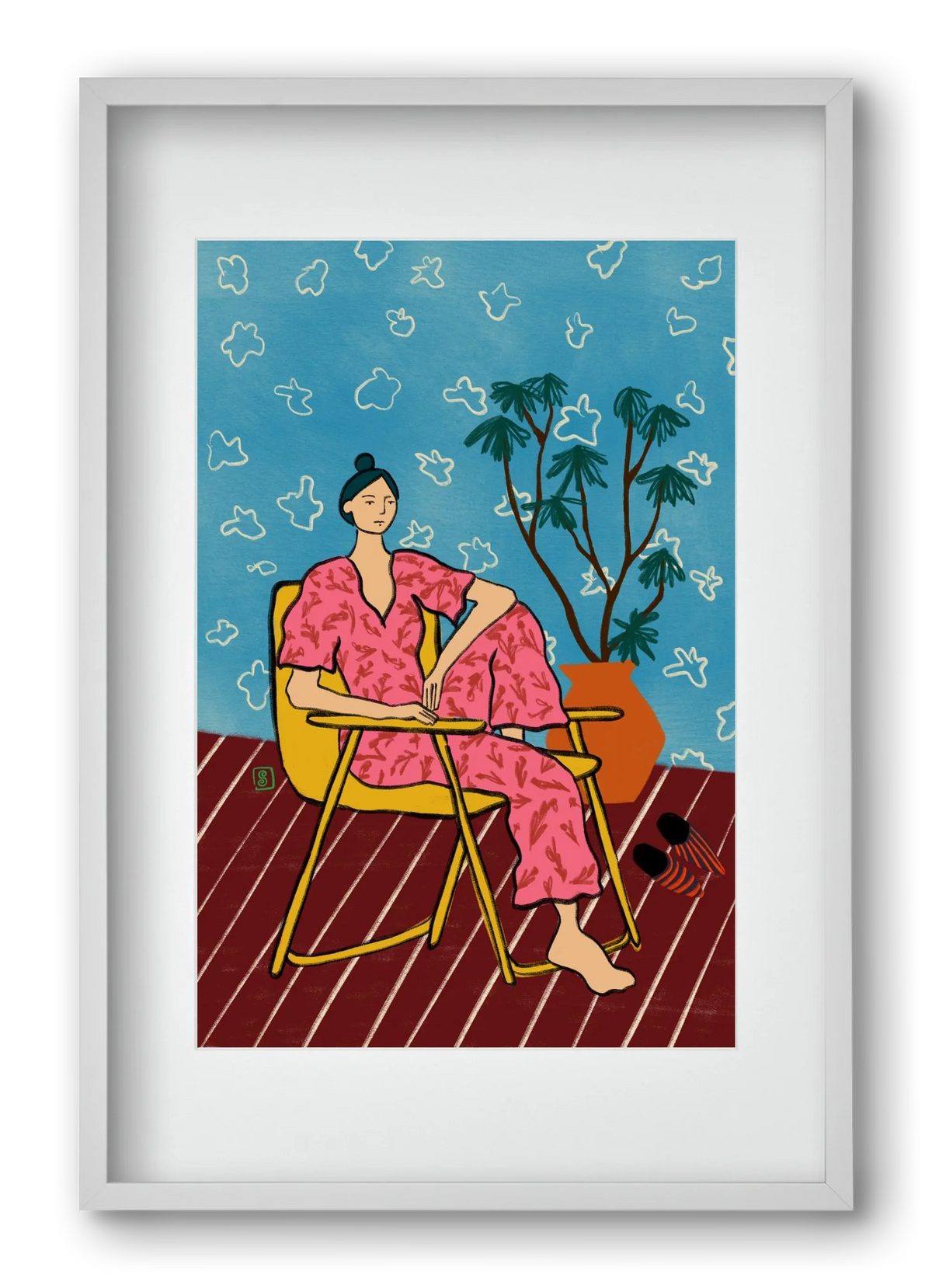 PLANT LADY AT HOME - artbridge