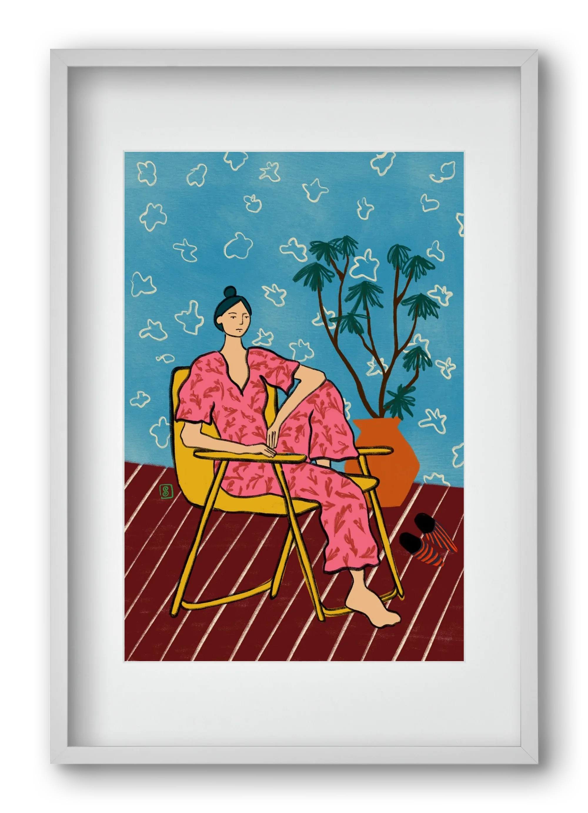 PLANT LADY AT HOME - artbridge