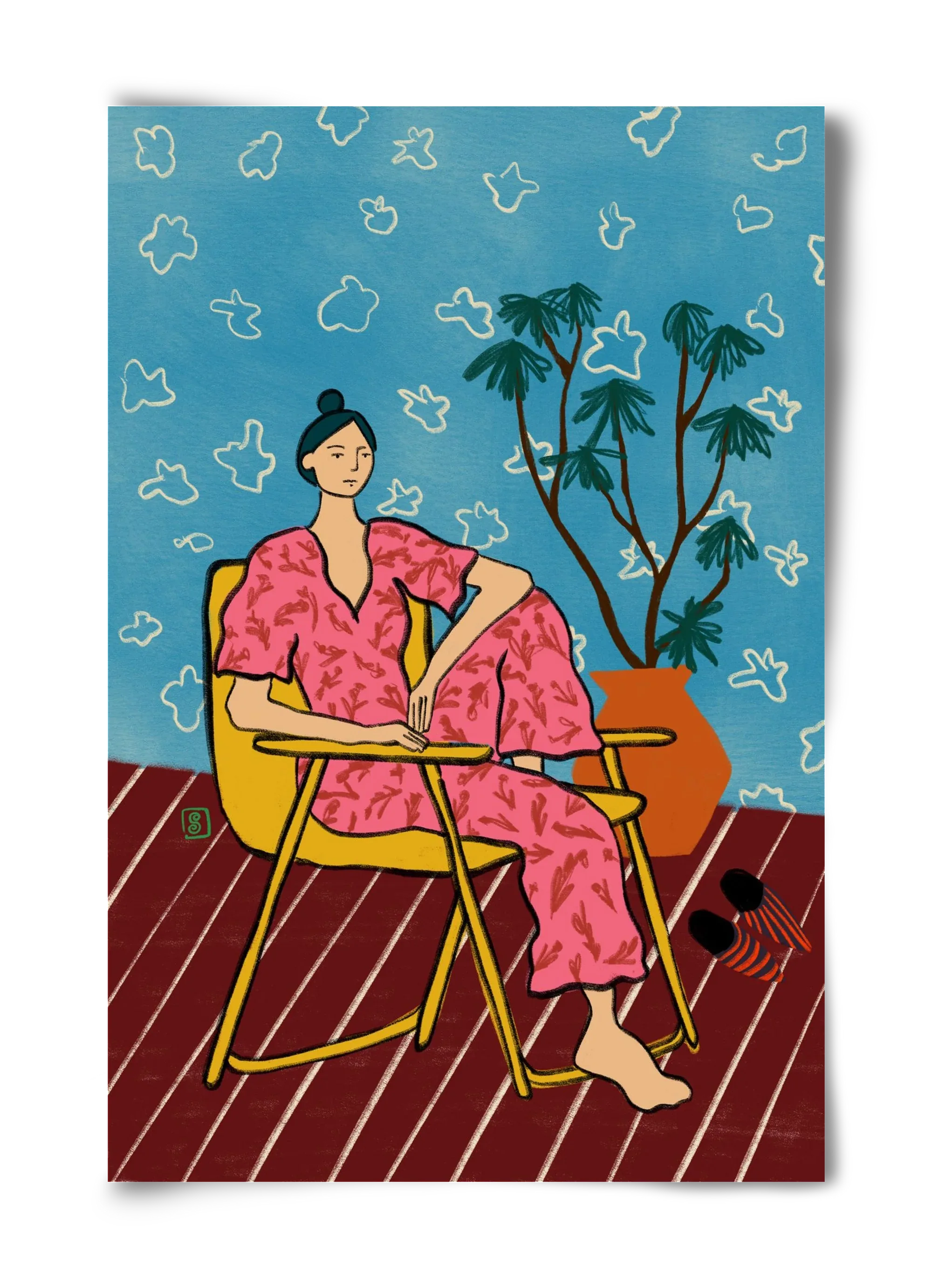 PLANT LADY AT HOME - artbridge