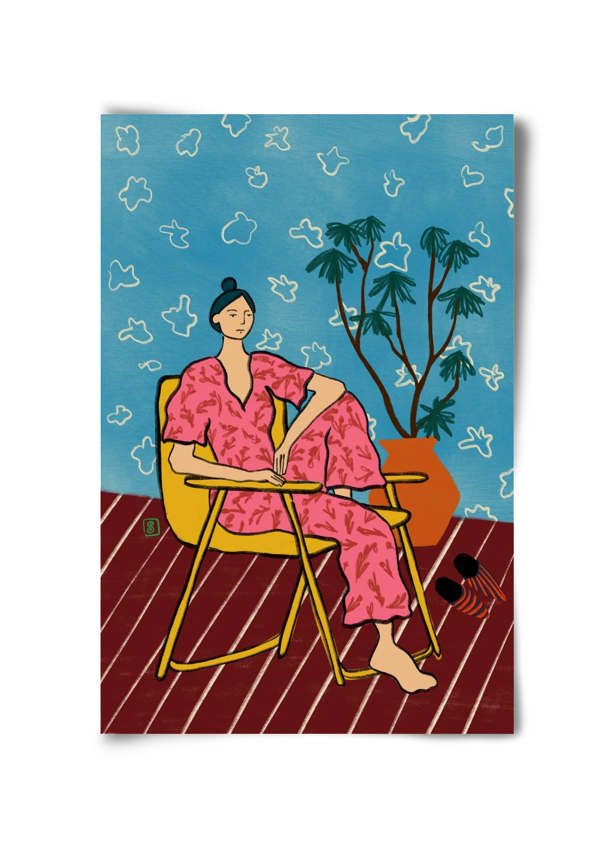 PLANT LADY AT HOME - artbridge