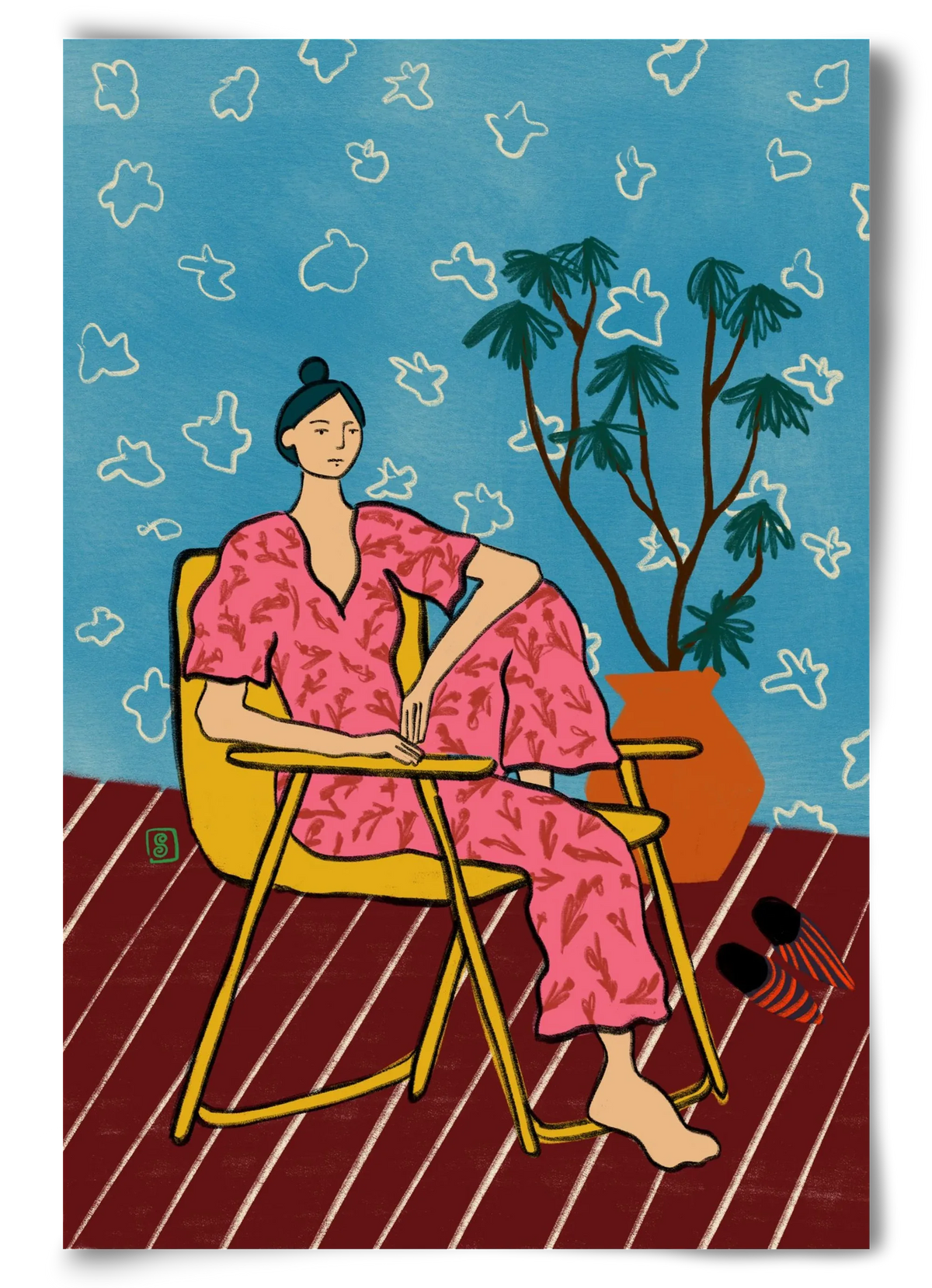 PLANT LADY AT HOME - artbridge