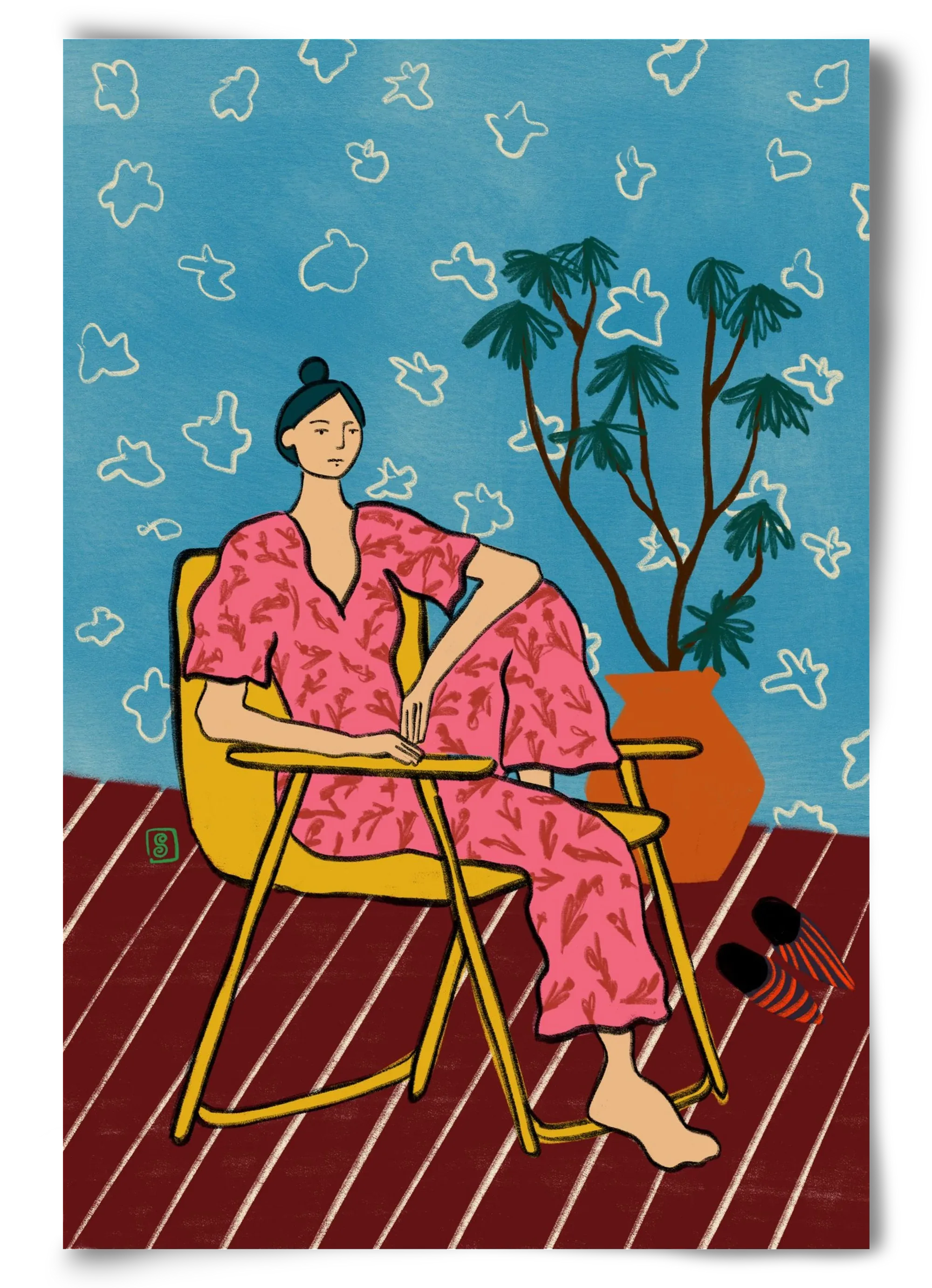 PLANT LADY AT HOME - artbridge
