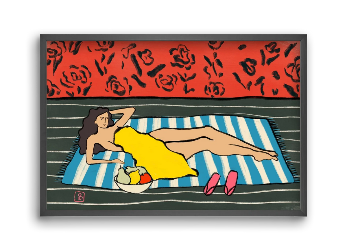 RESTING WOMAN - artbridge