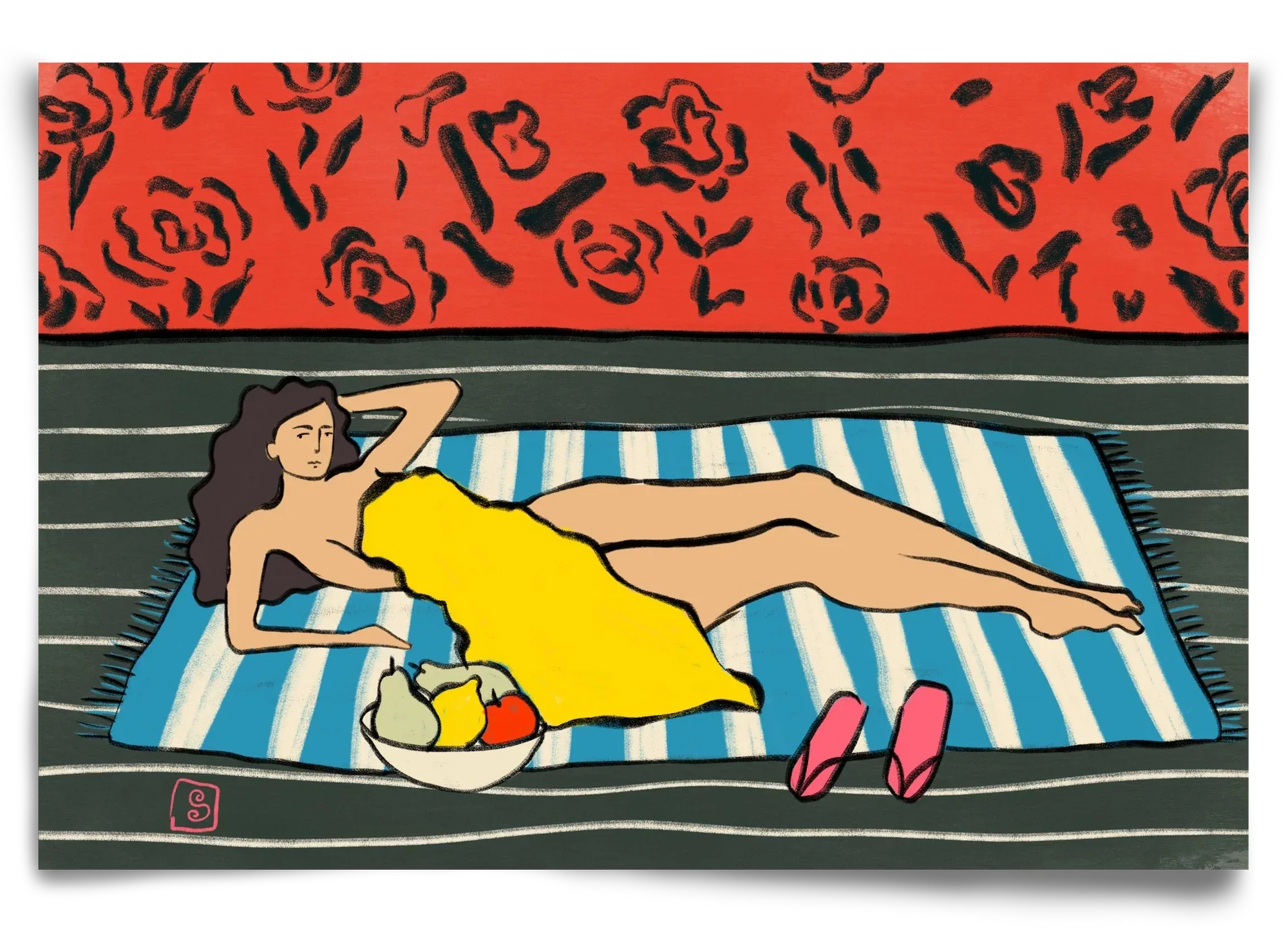RESTING WOMAN - artbridge