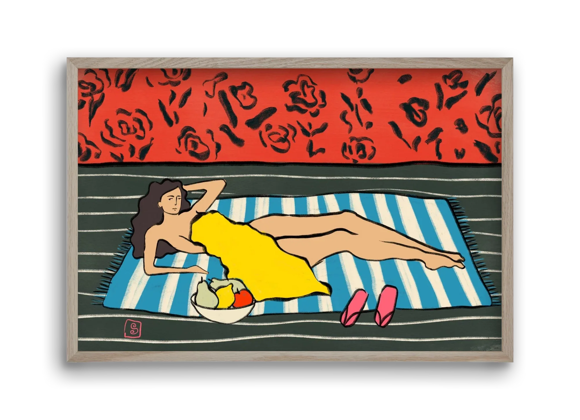 RESTING WOMAN - artbridge