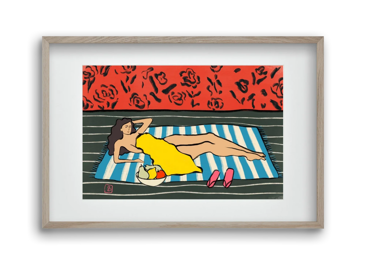 RESTING WOMAN - artbridge