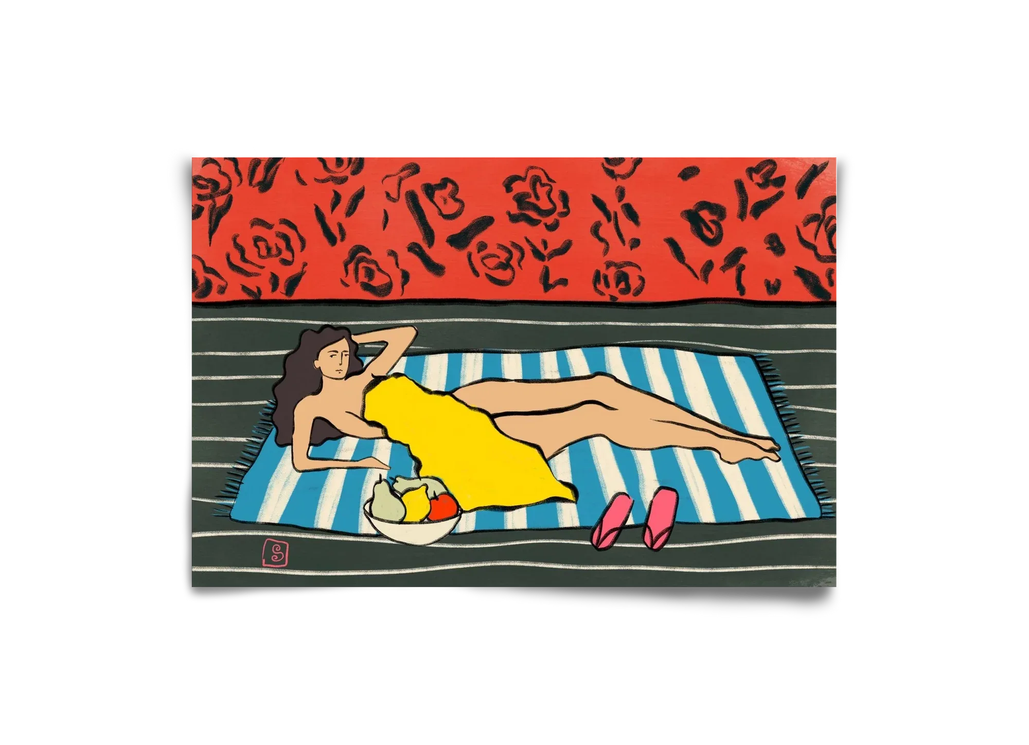 RESTING WOMAN - artbridge