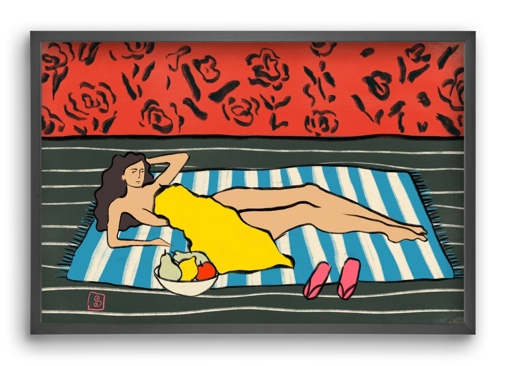 RESTING WOMAN - artbridge