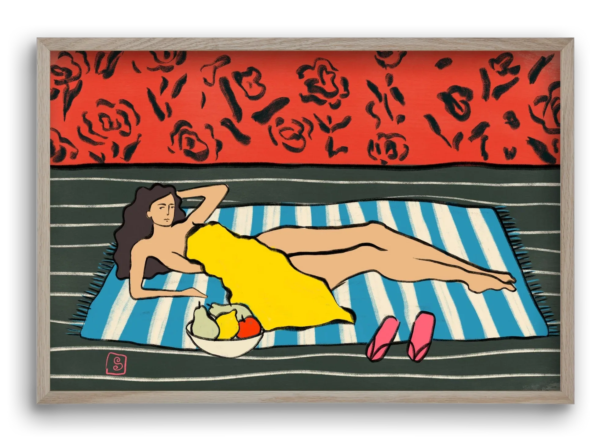 RESTING WOMAN - artbridge