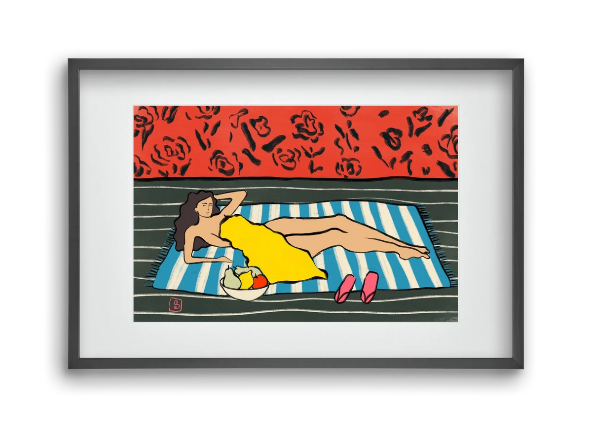 RESTING WOMAN - artbridge
