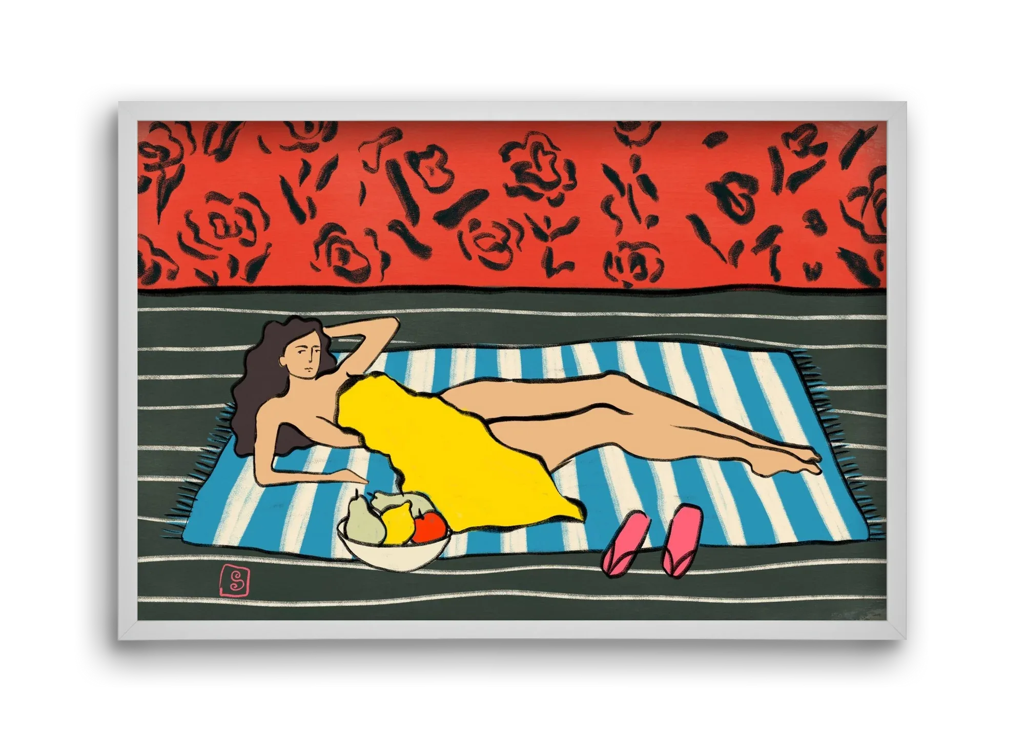 RESTING WOMAN - artbridge