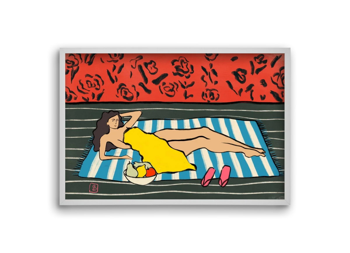 RESTING WOMAN - artbridge