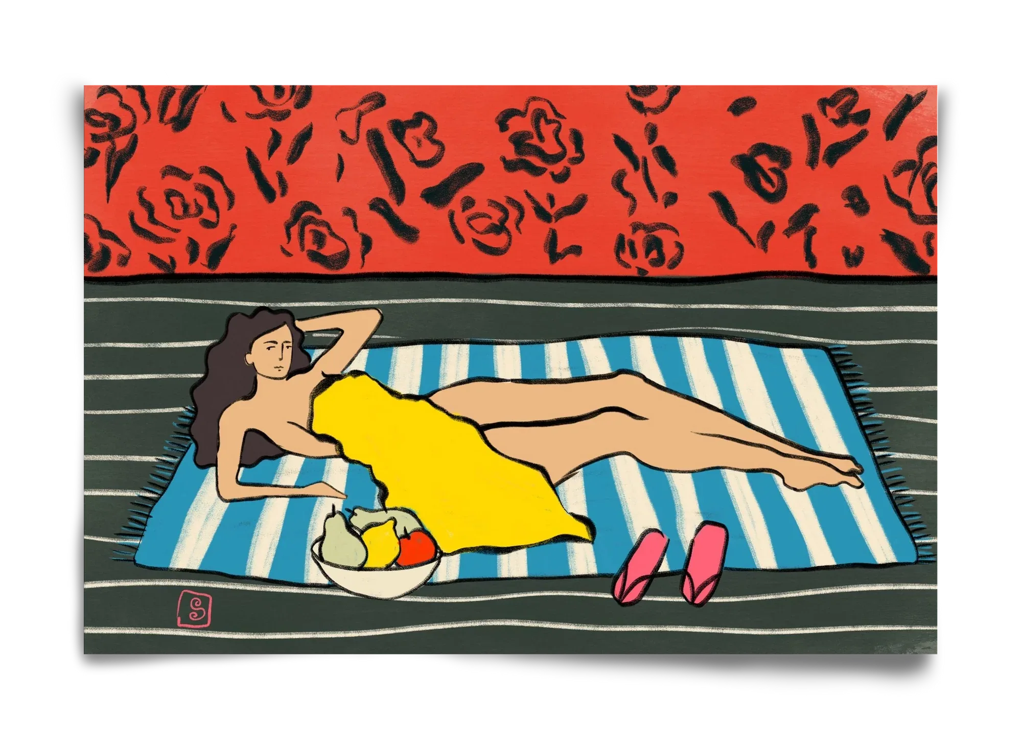 RESTING WOMAN - artbridge
