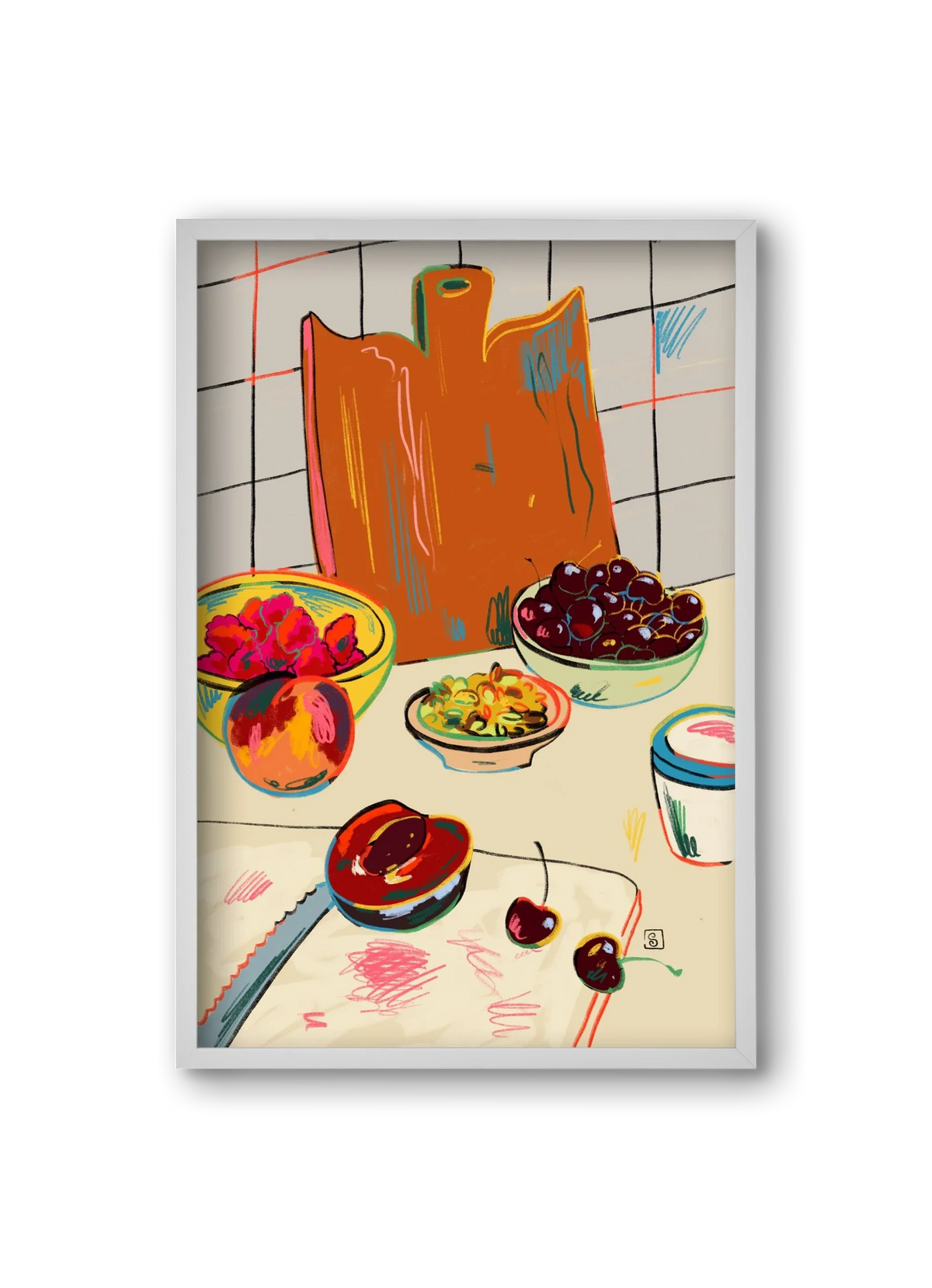 AUTUMN FRUIT STILL LIFE - artbridge