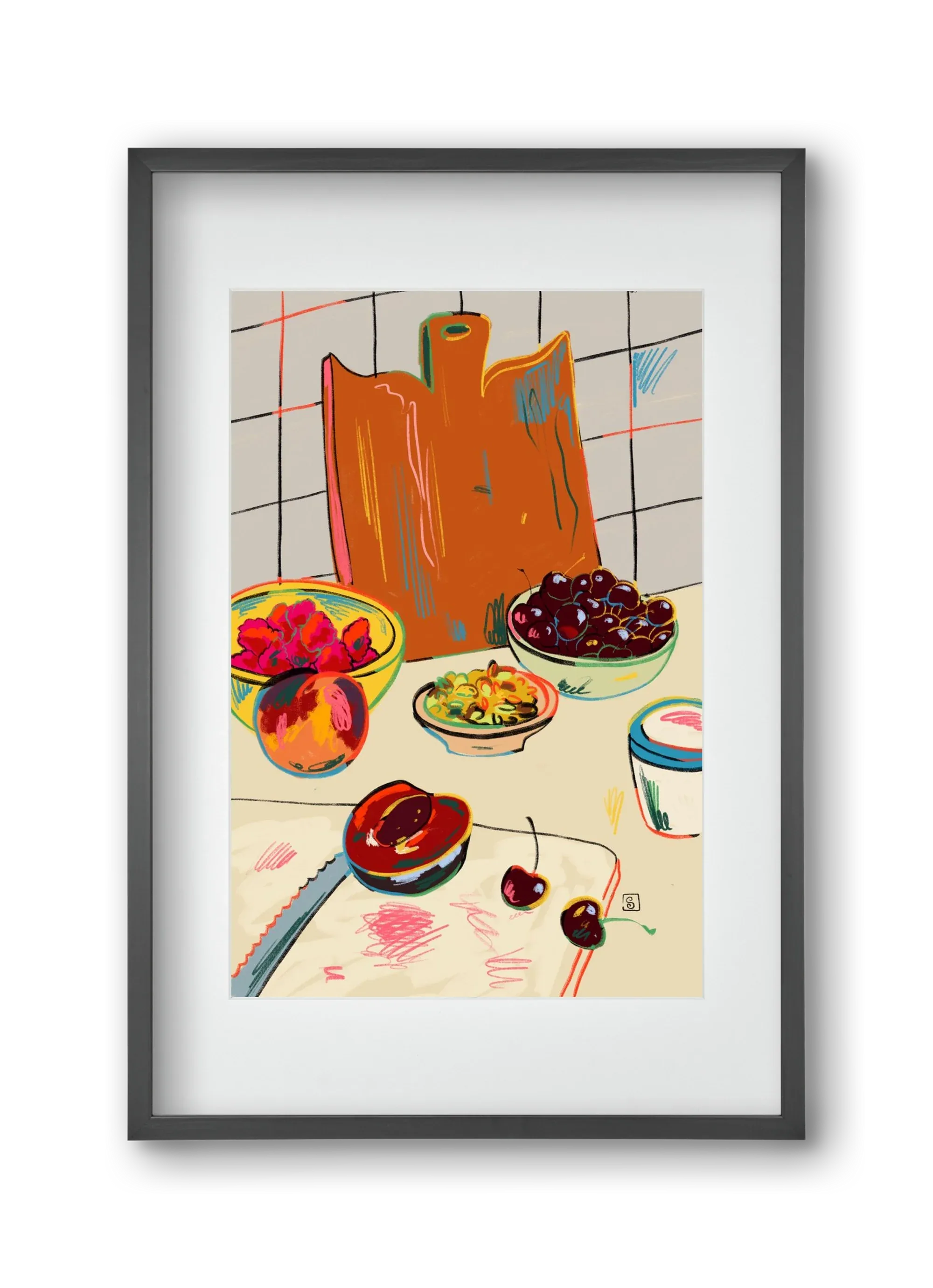 AUTUMN FRUIT STILL LIFE - artbridge
