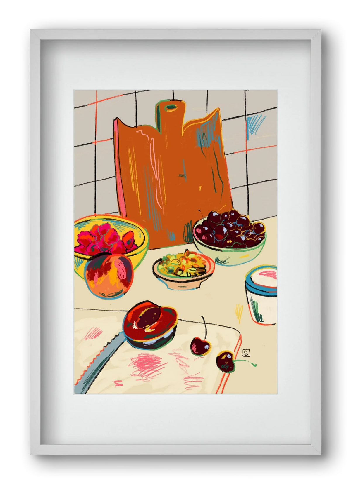 AUTUMN FRUIT STILL LIFE - artbridge