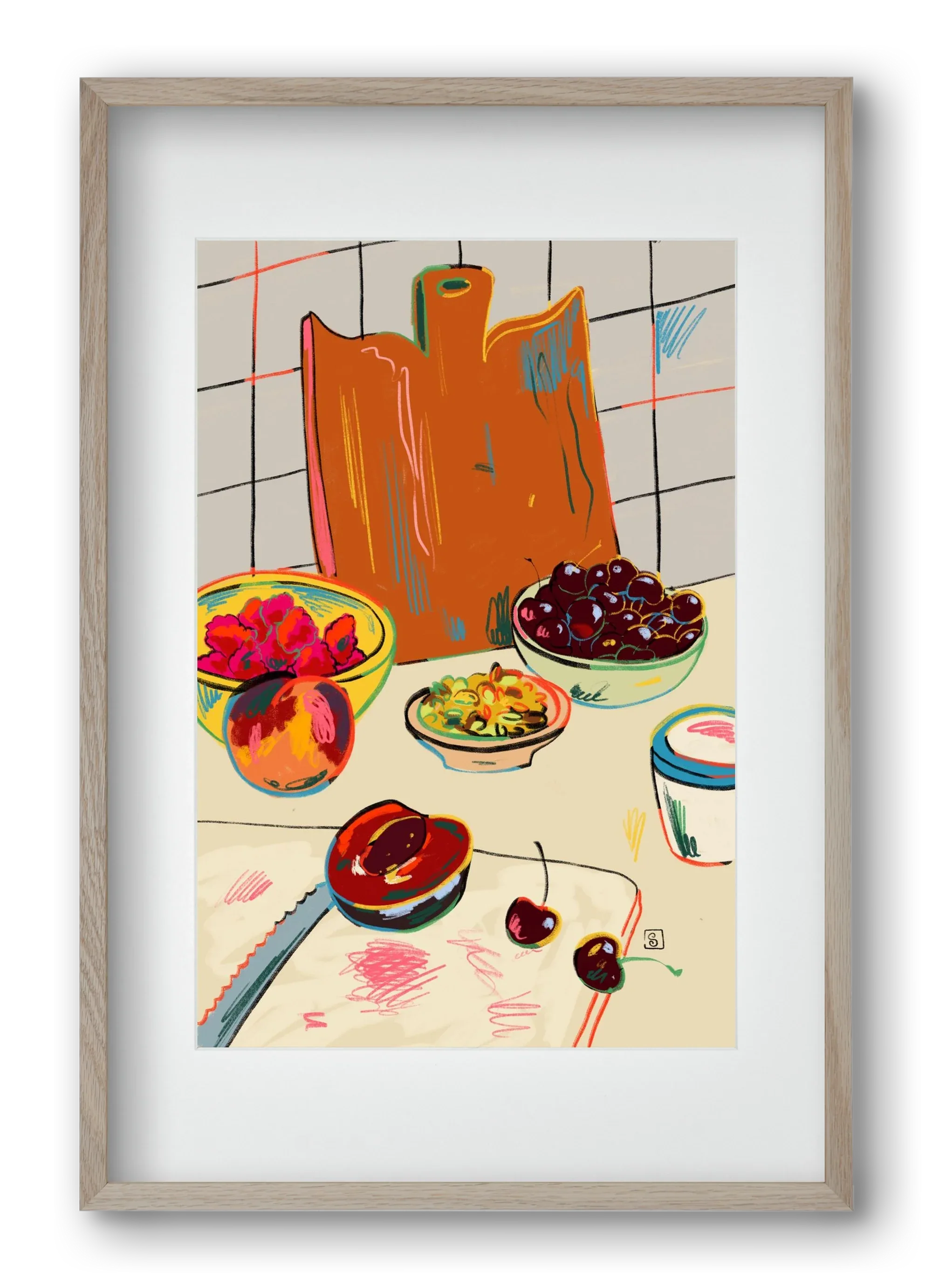 AUTUMN FRUIT STILL LIFE - artbridge