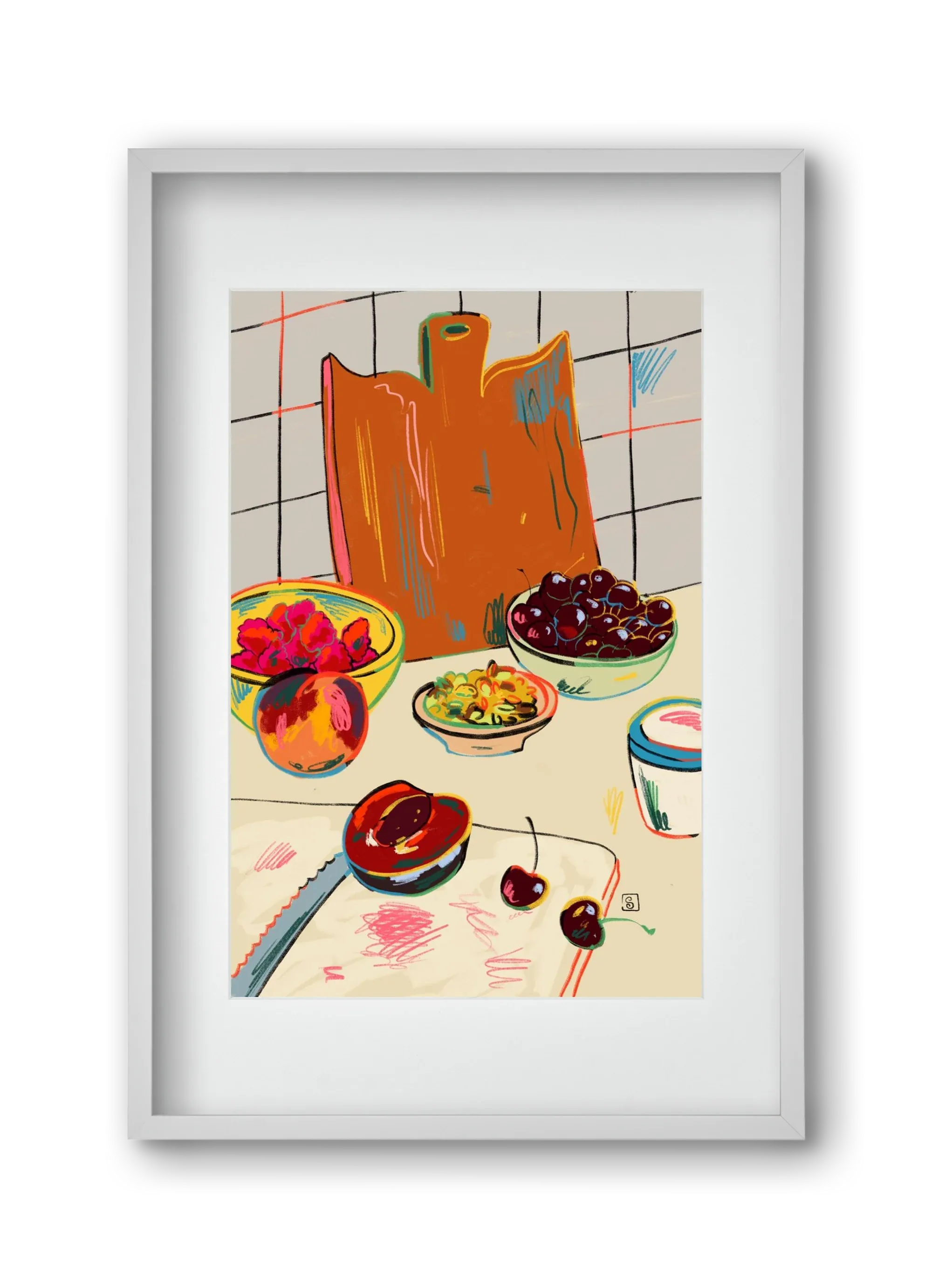 AUTUMN FRUIT STILL LIFE - artbridge