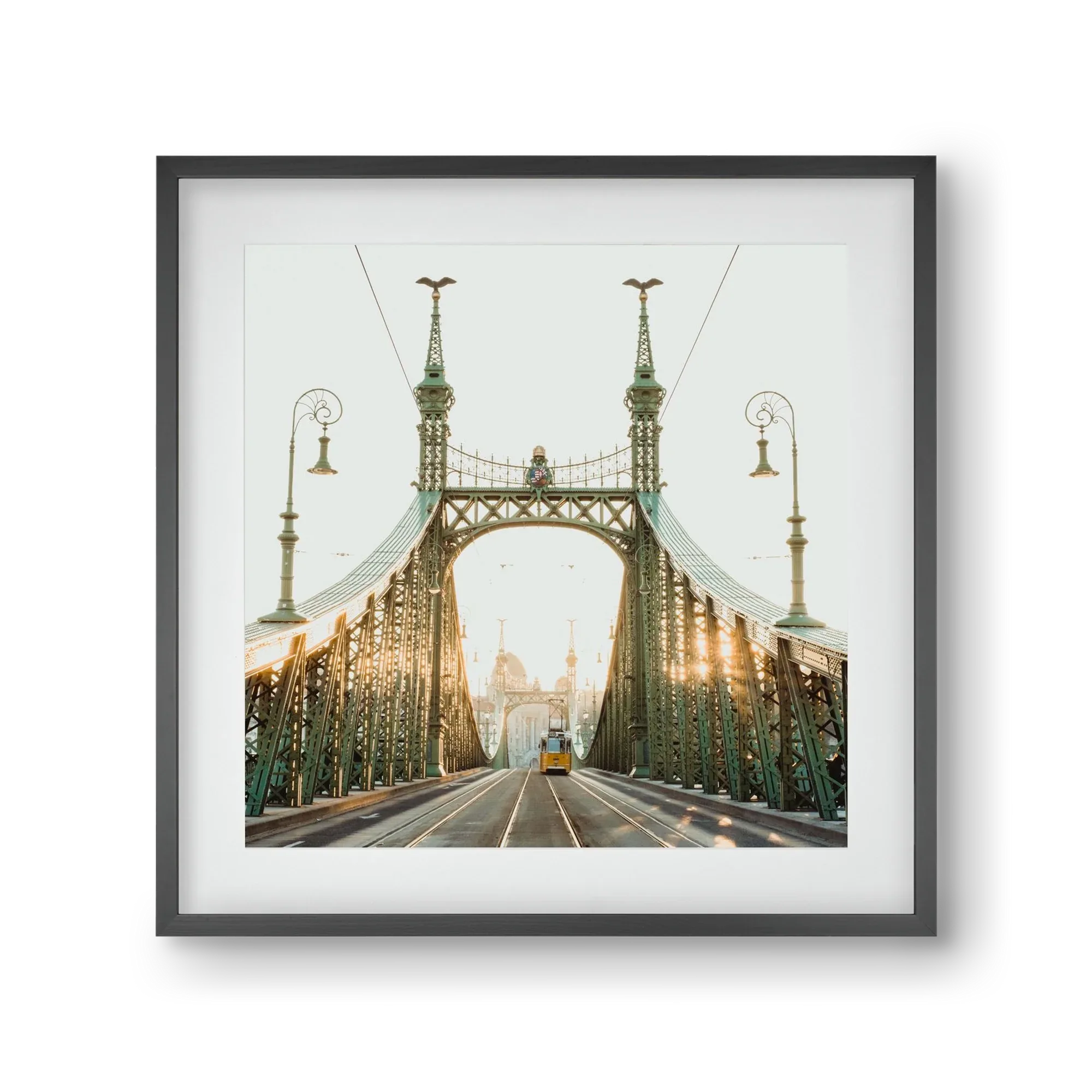 Liberty Bridge Sunset - artbridge