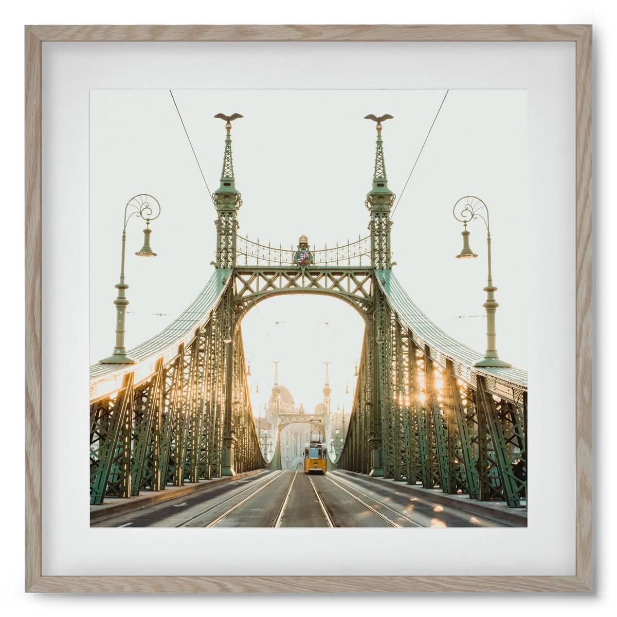 Liberty Bridge Sunset - artbridge