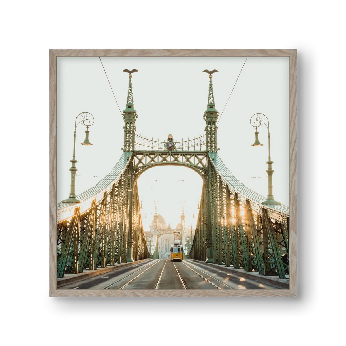 Liberty Bridge Sunset - artbridge