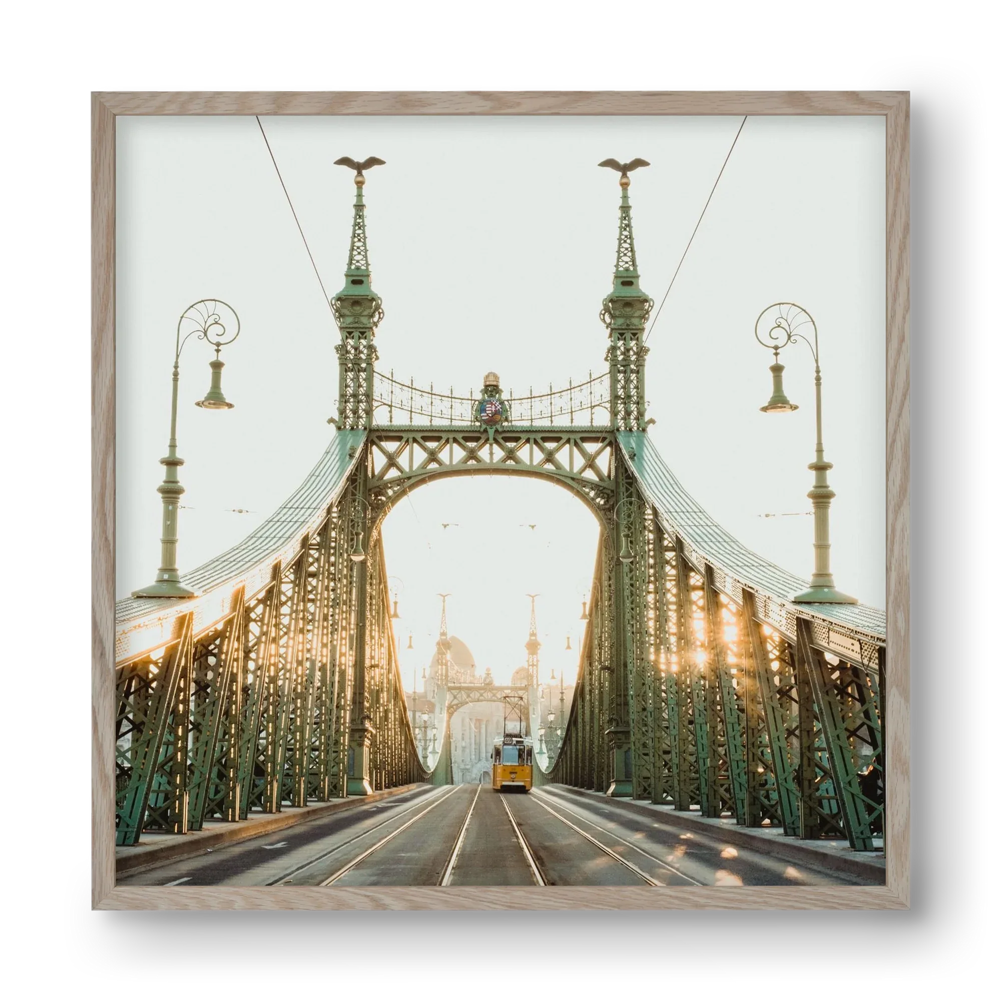 Liberty Bridge Sunset - artbridge