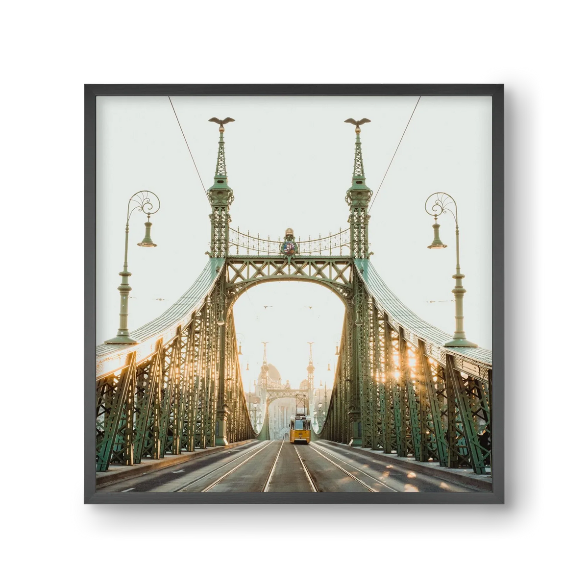 Liberty Bridge Sunset - artbridge