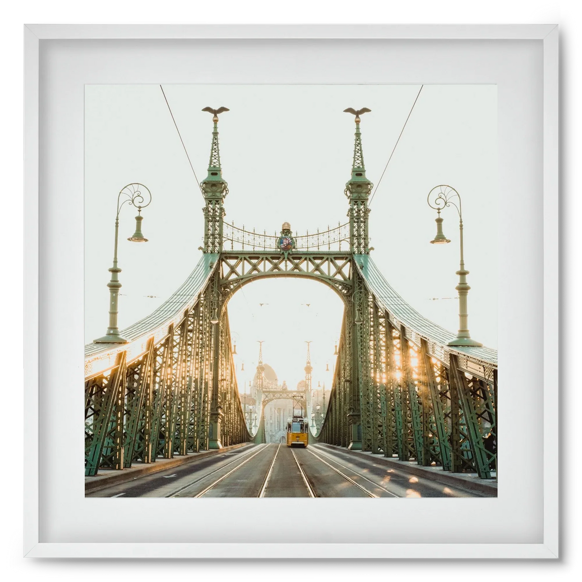 Liberty Bridge Sunset - artbridge