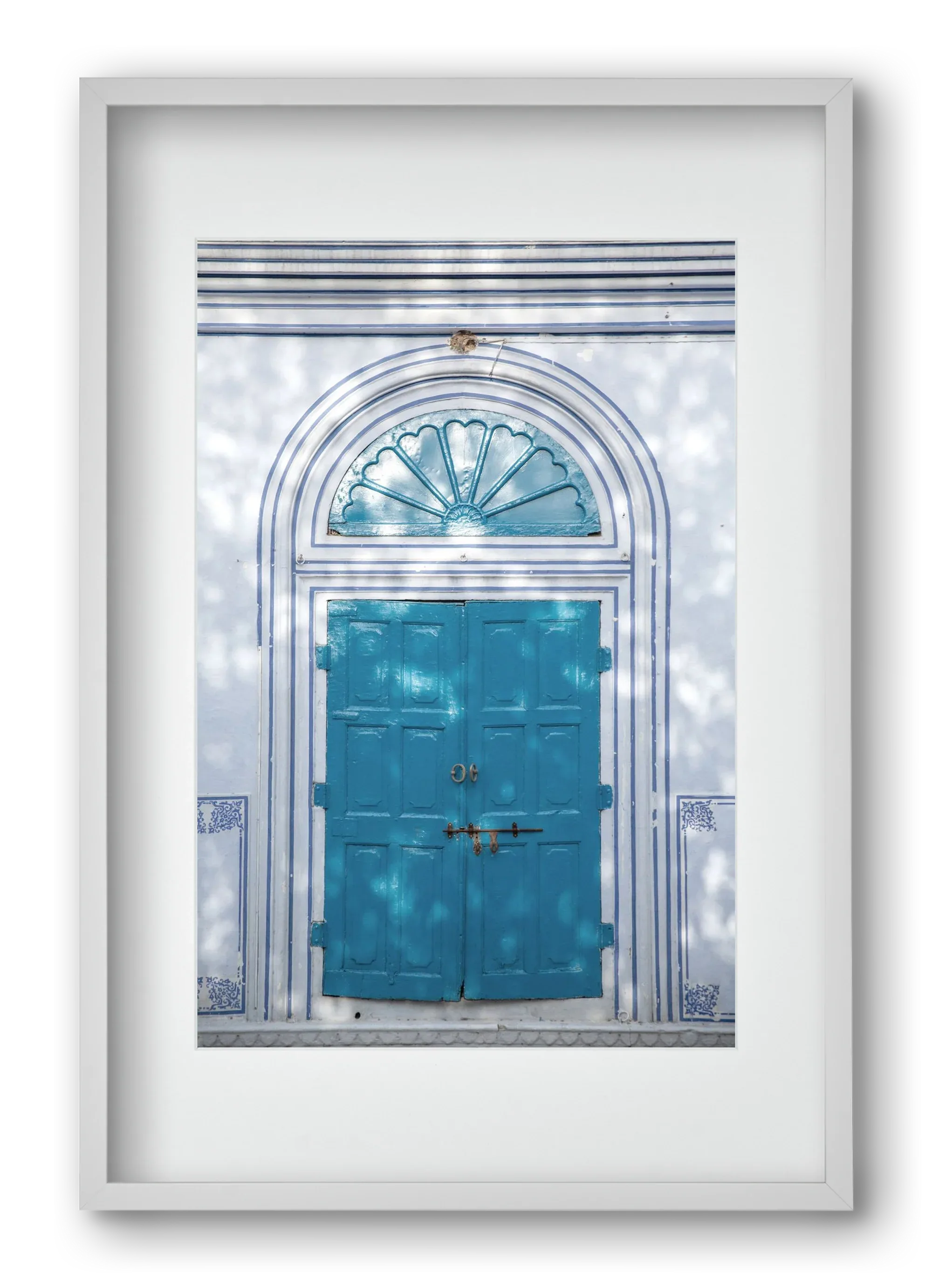 Blue door - artbridge