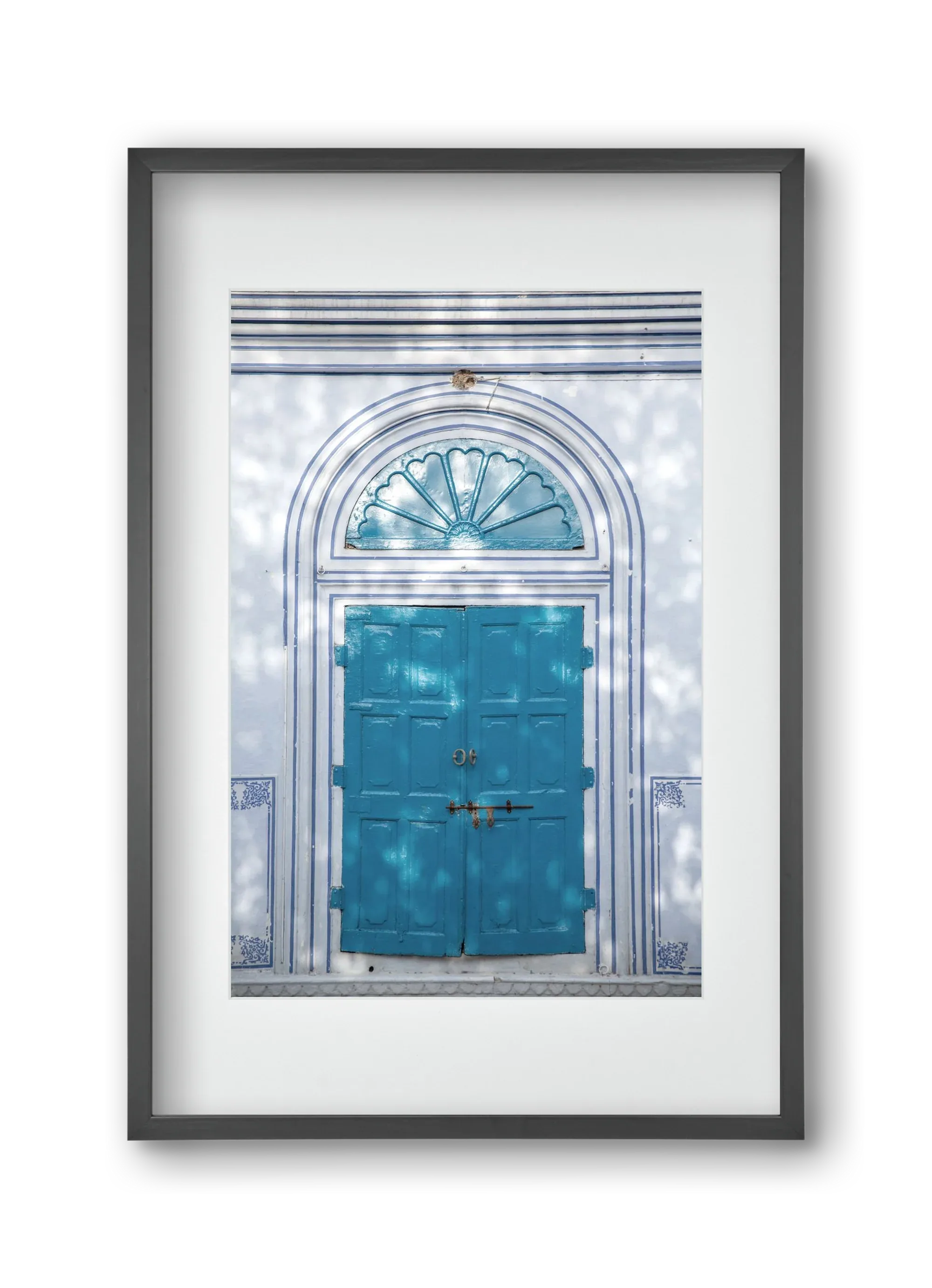 Blue door - artbridge