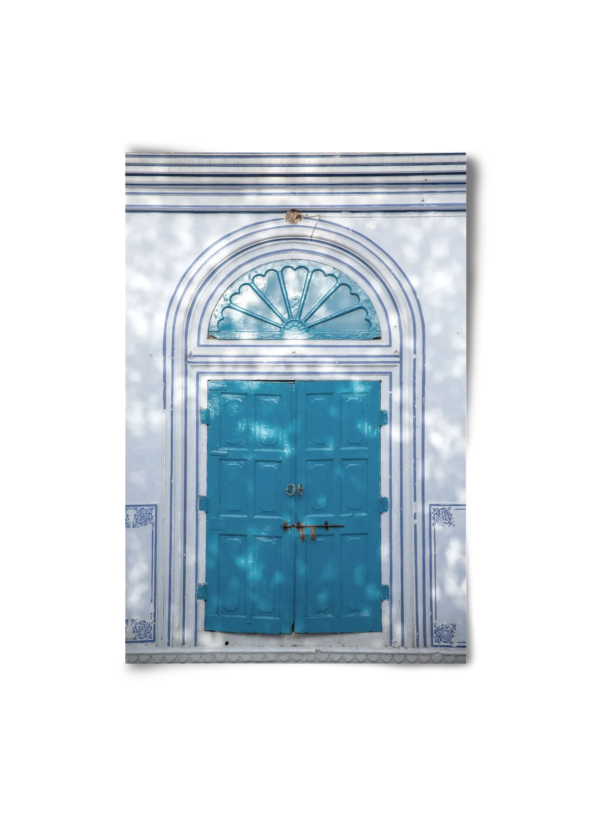 Blue door - artbridge